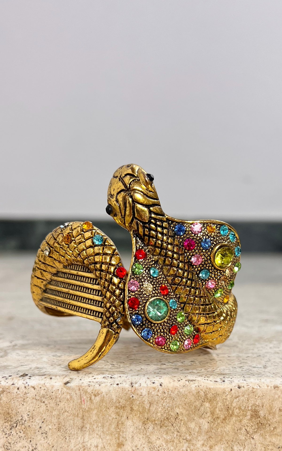 Vintage Snake Cobra Arm Cuff