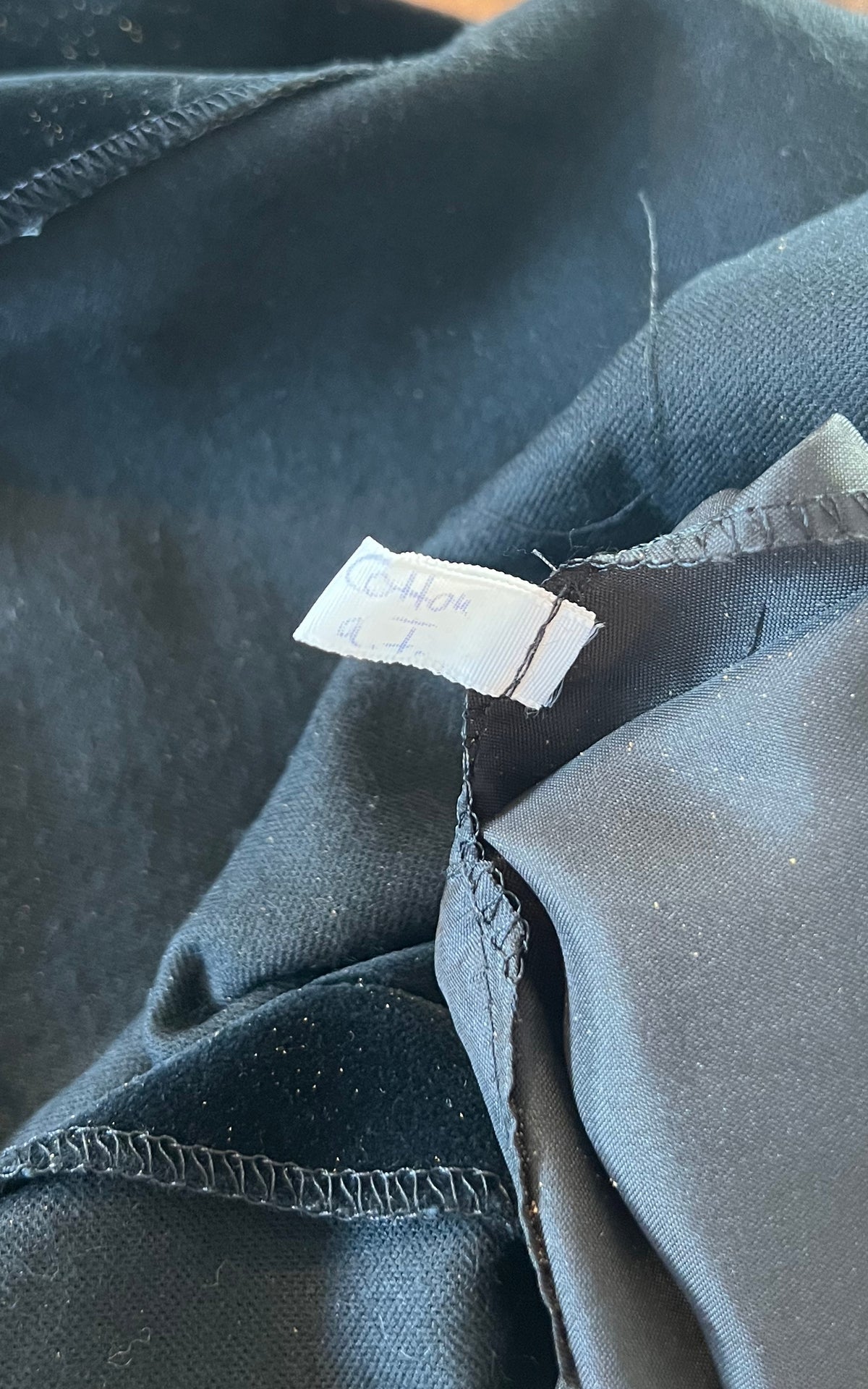 Vintage Pierre Cardin Boutique Velvet Dress