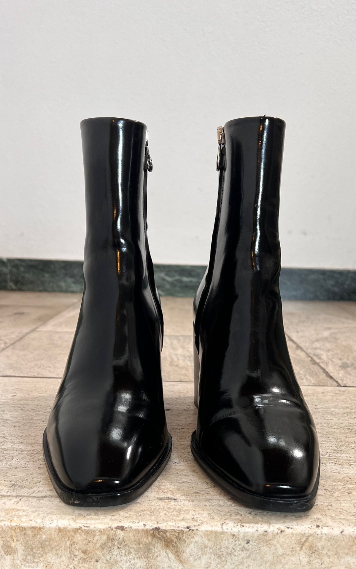 Aeyde Patent Boots 40