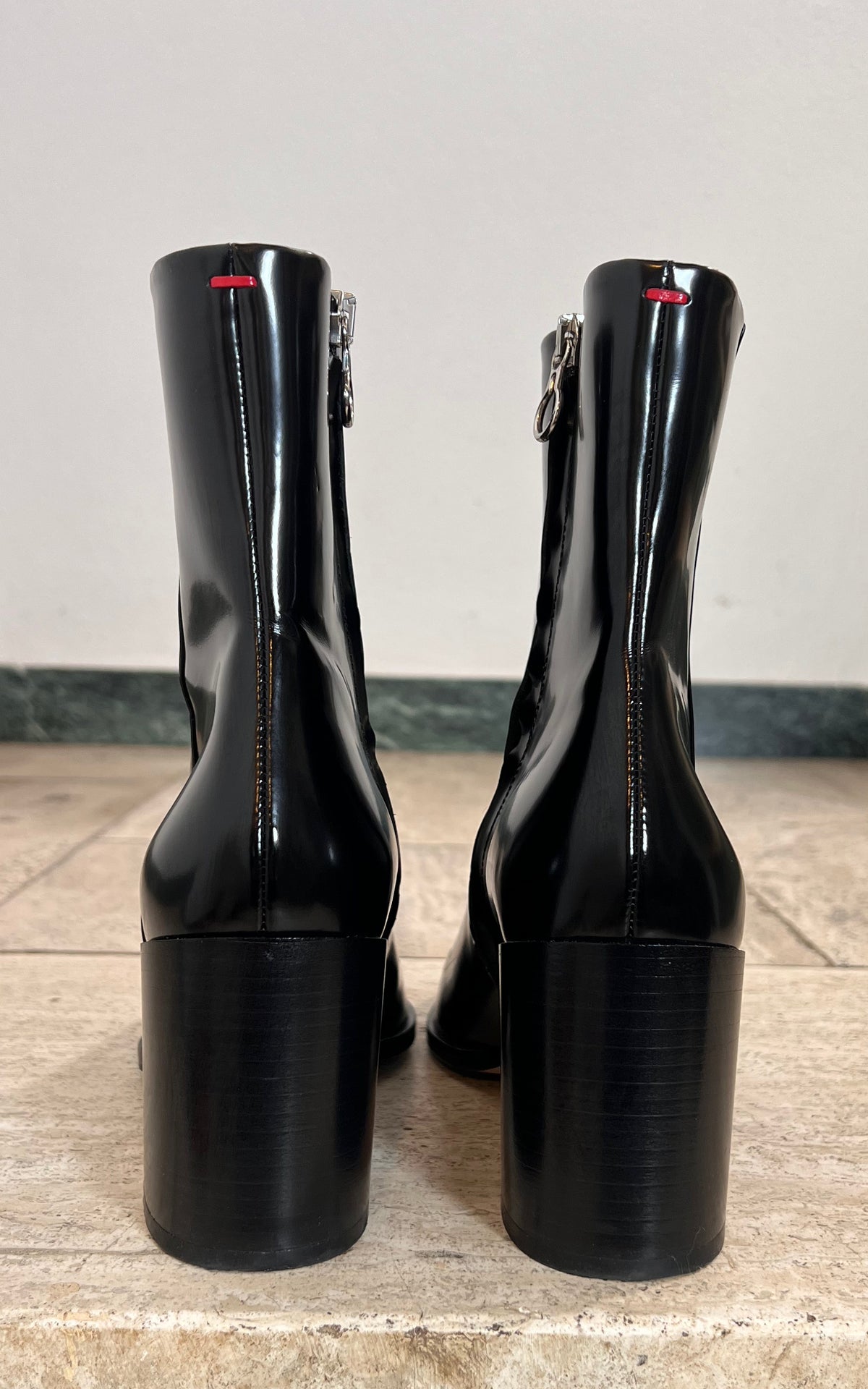 Aeyde Patent Boots 40