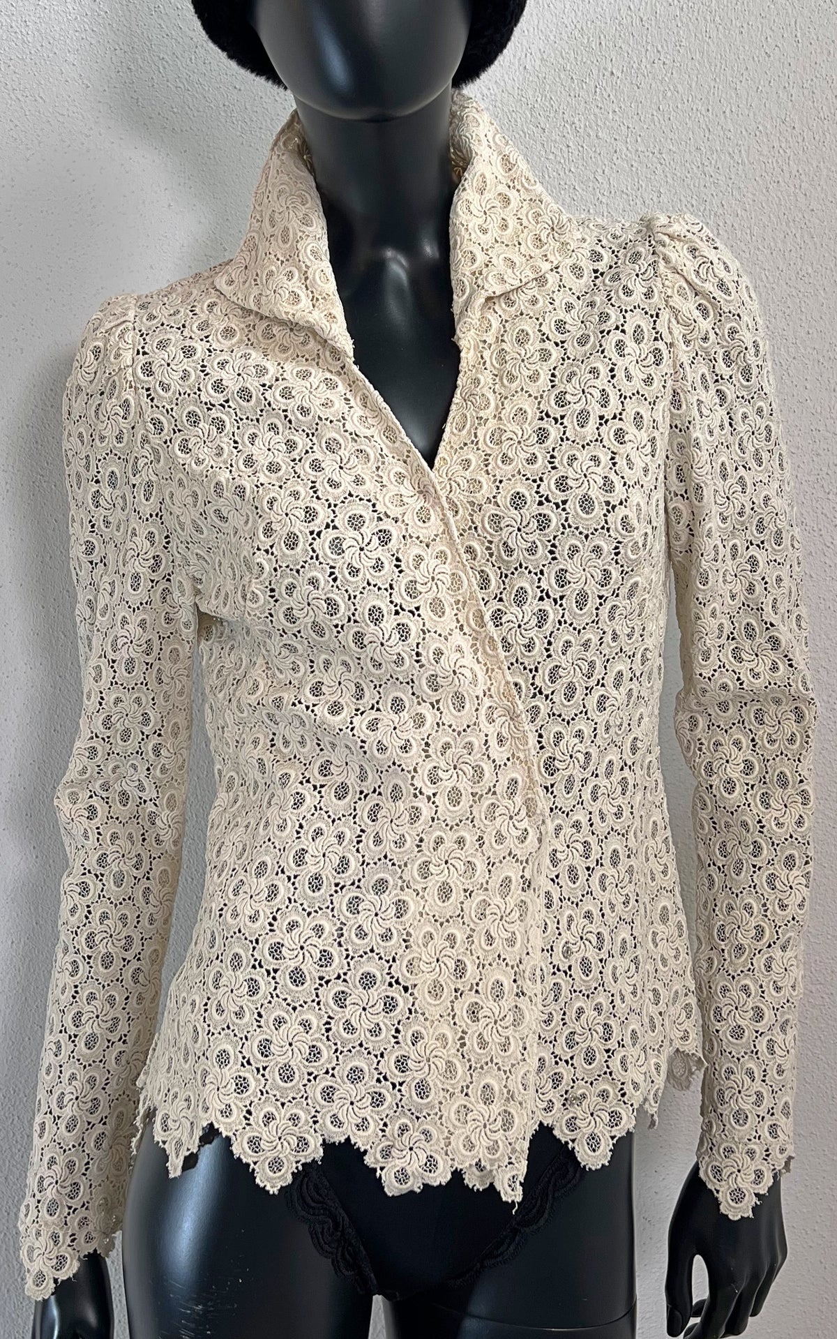 Vintage Antique Lace Blouse