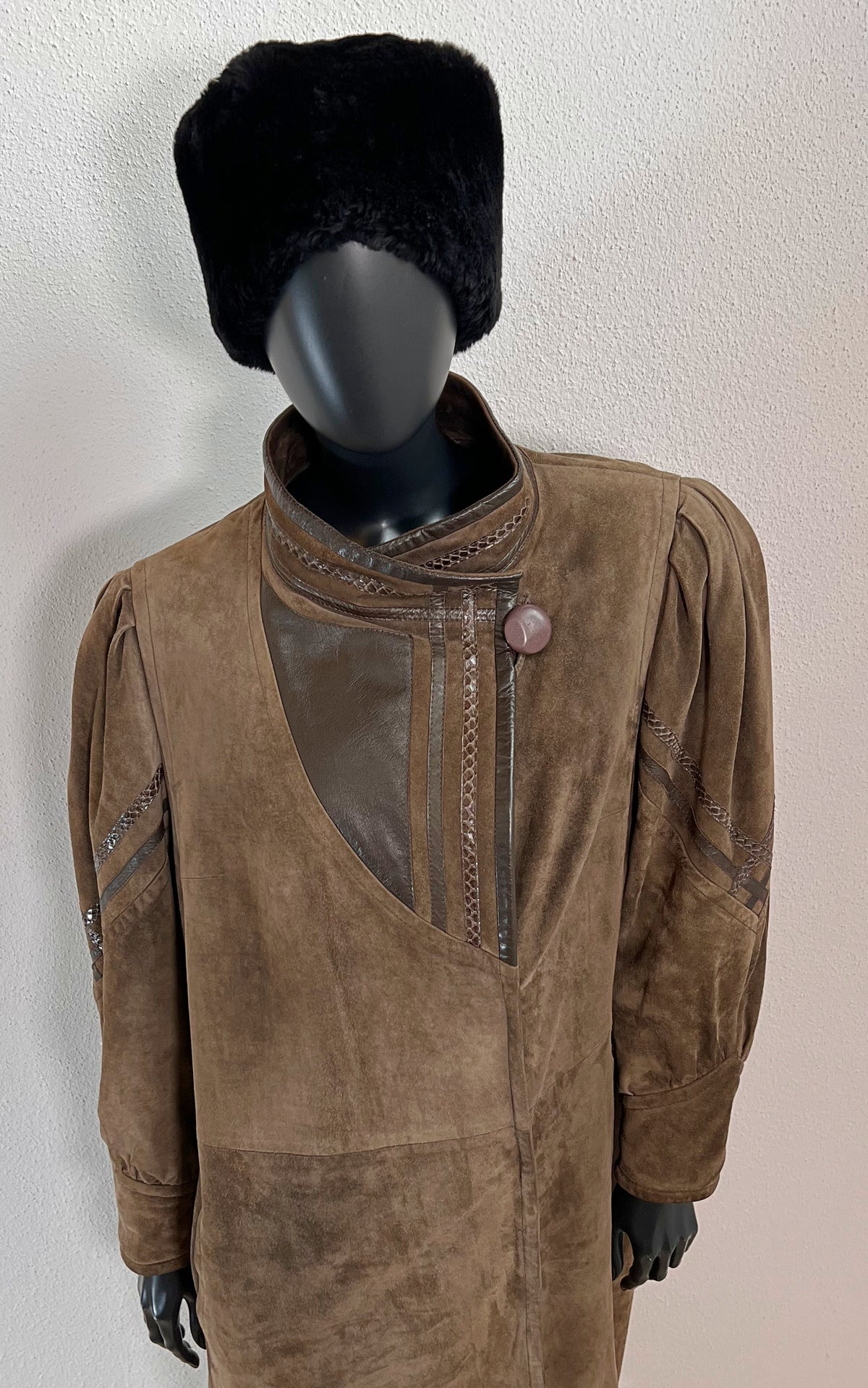 Vintage Werner Graumann Suede Coat