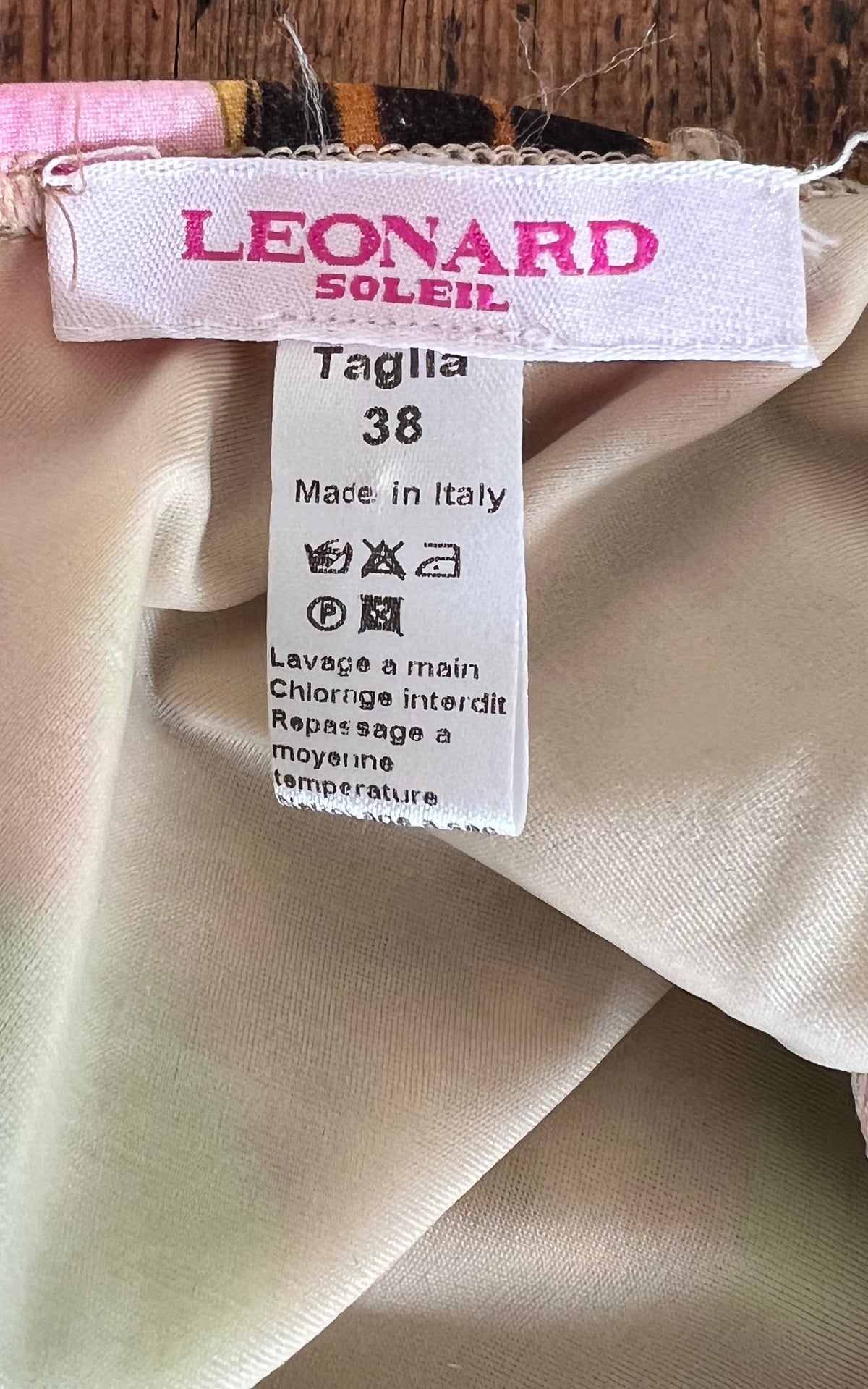 Vintage Leonard Paris Soleil Swimsuit
