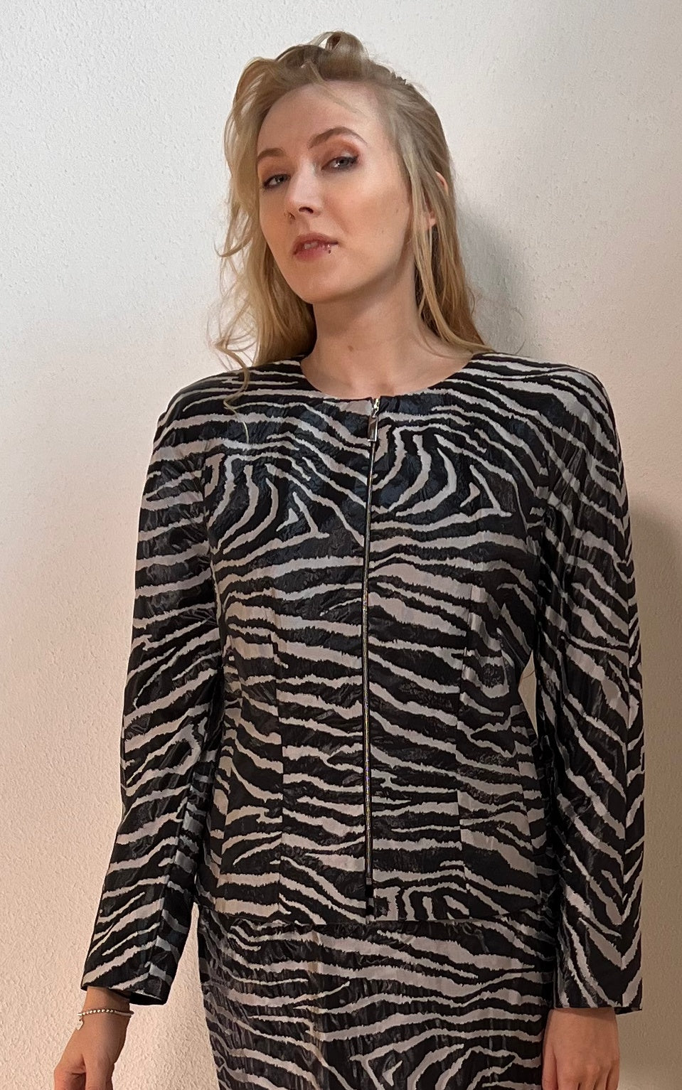 Vintage 90s Zebra Costume