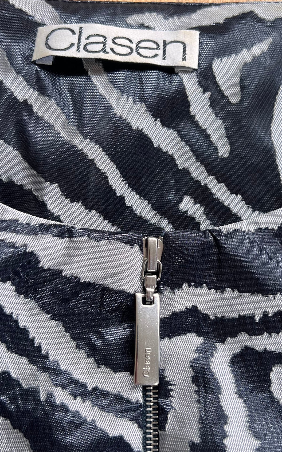 Vintage 90s Zebra Costume
