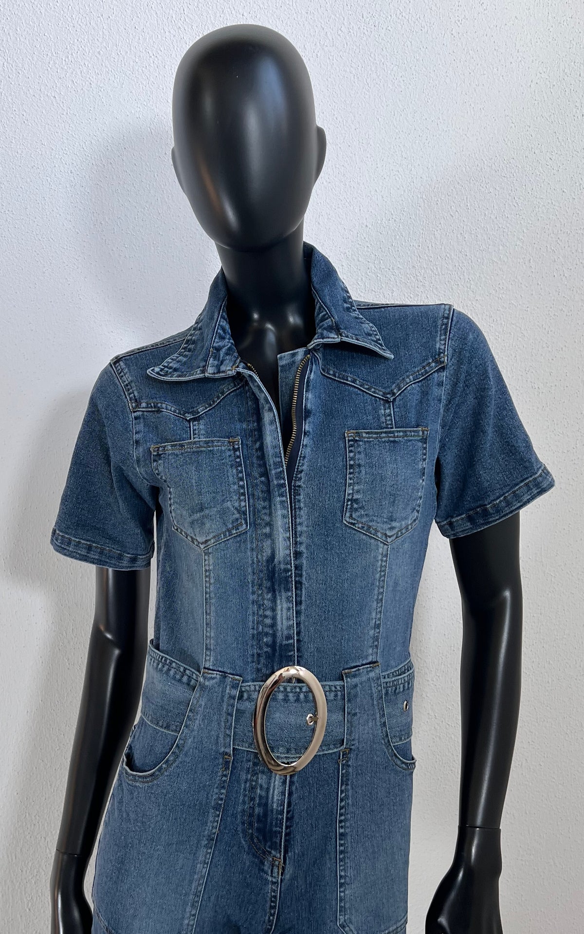 Vintage 90s Denim Jumpsuit