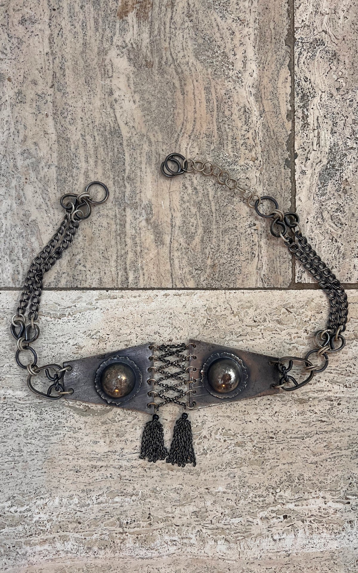 Vintage Afghan Tribe Chain Belt