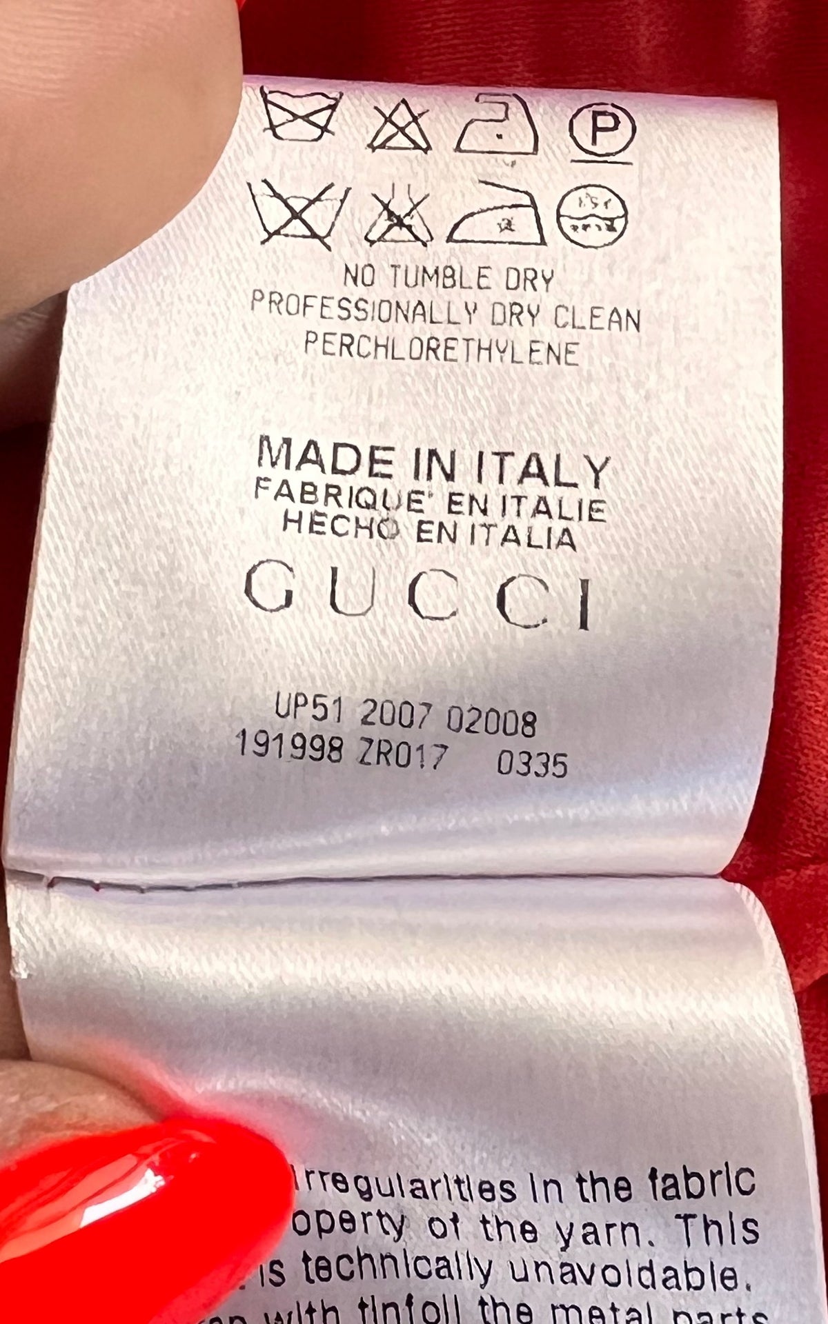 Vintage Gucci Bamboo Skirt