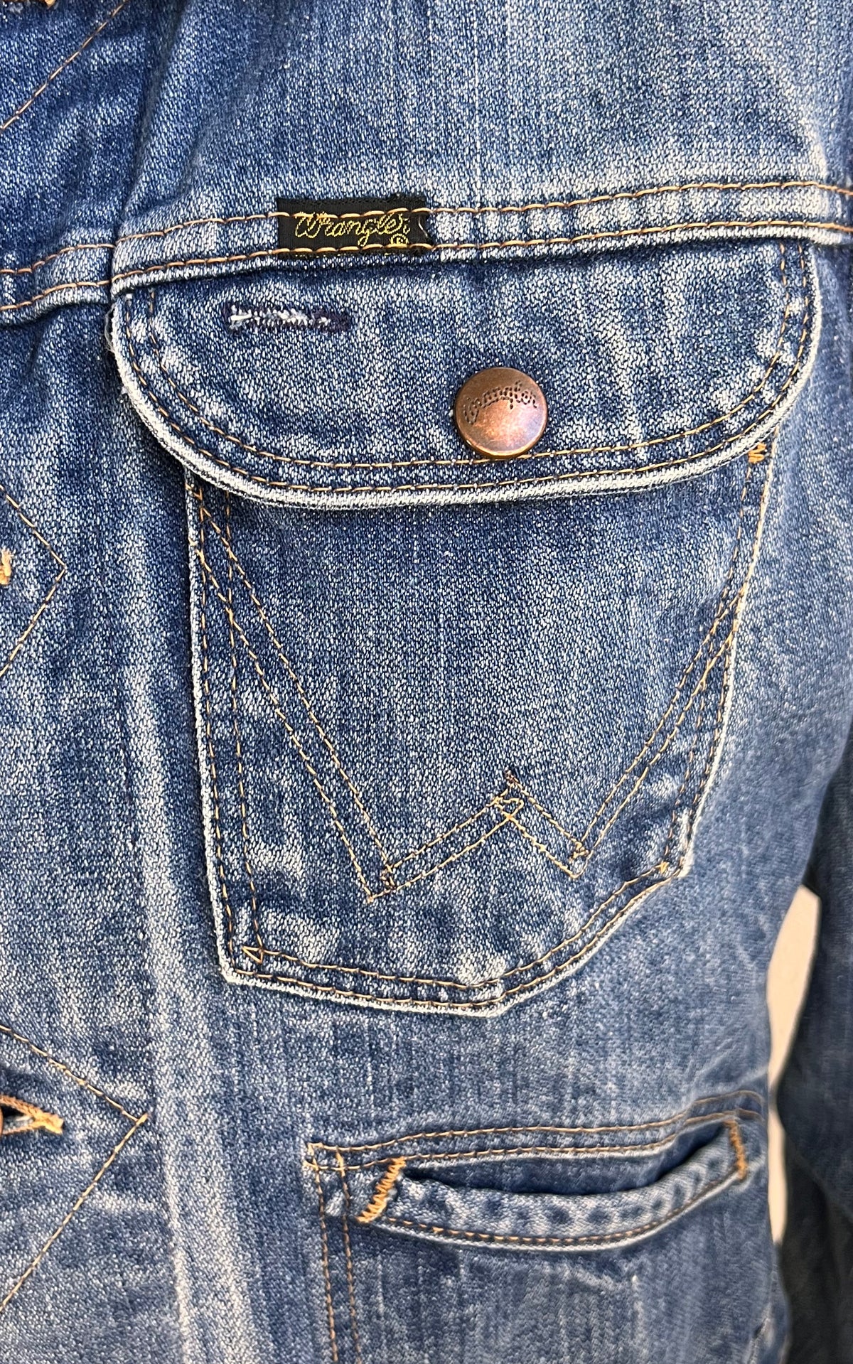 Vintage Wrangler late 70s Denim Jacket