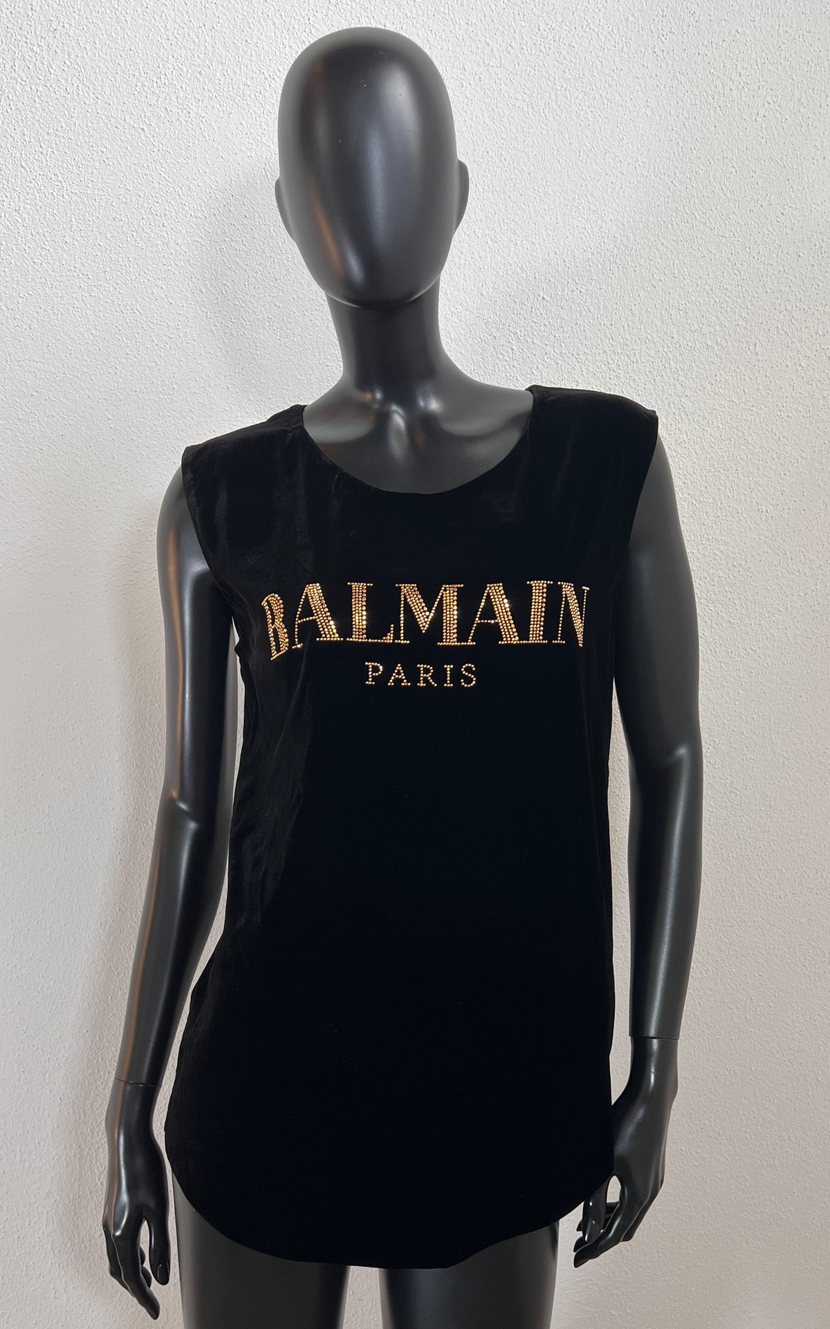Balmain Paris Velvet Shirt