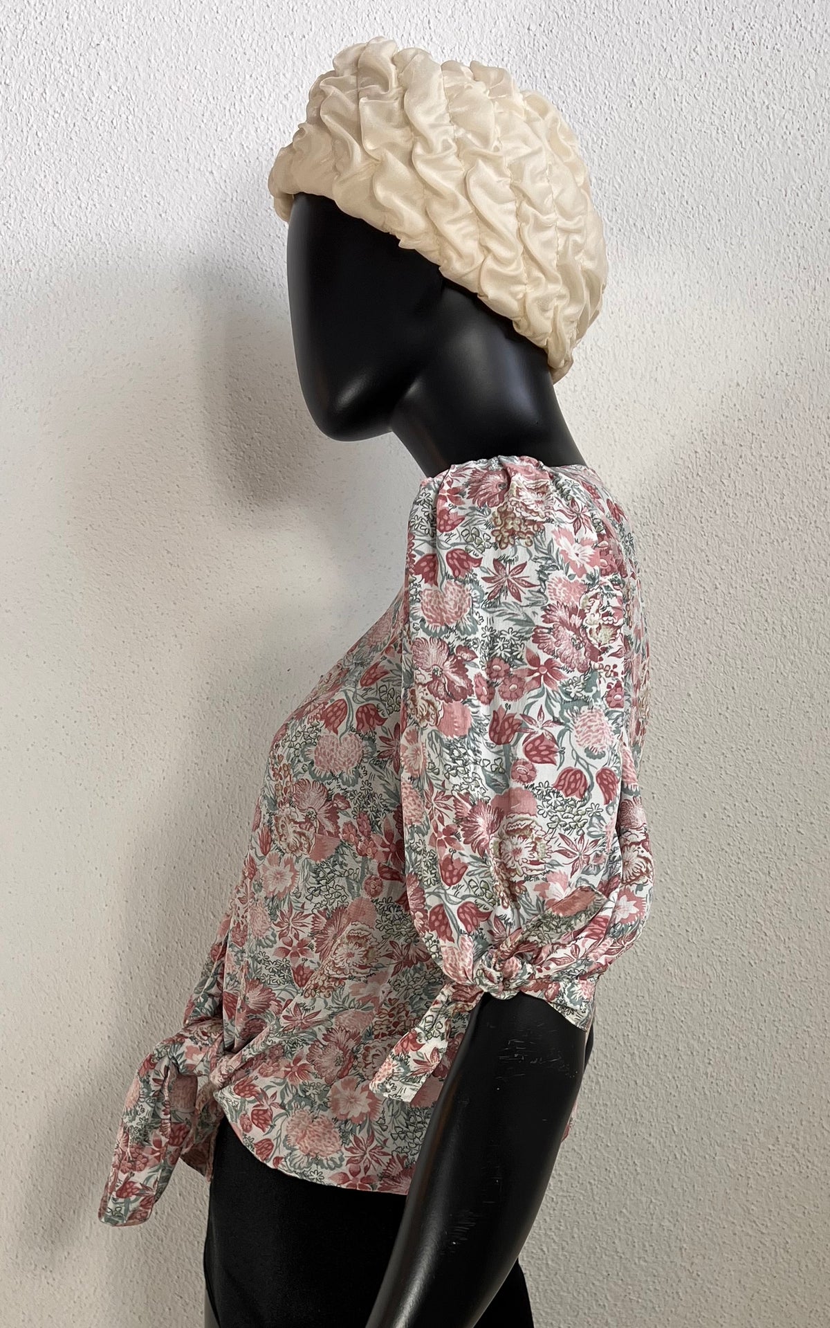 Vintage Romantic Flower Blouse