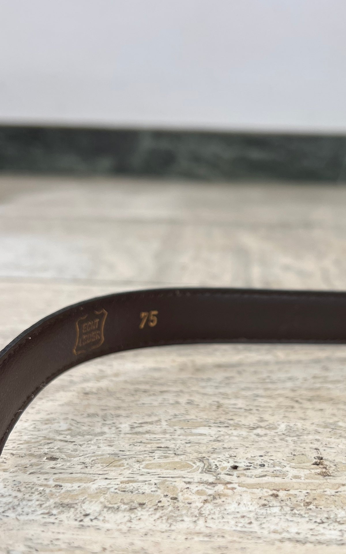 Vintage Western Leather Belt