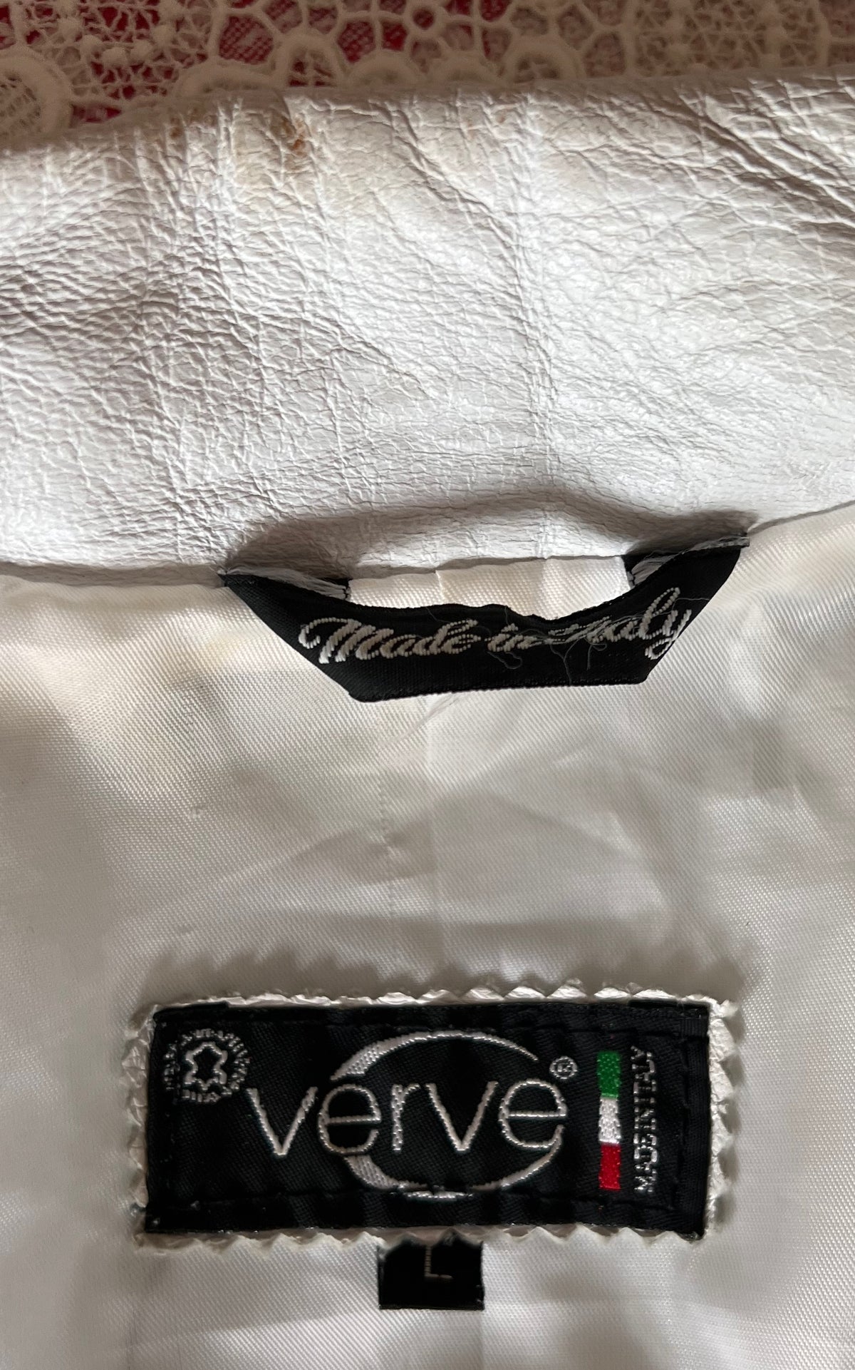 Vintage Y2K Leather Coat