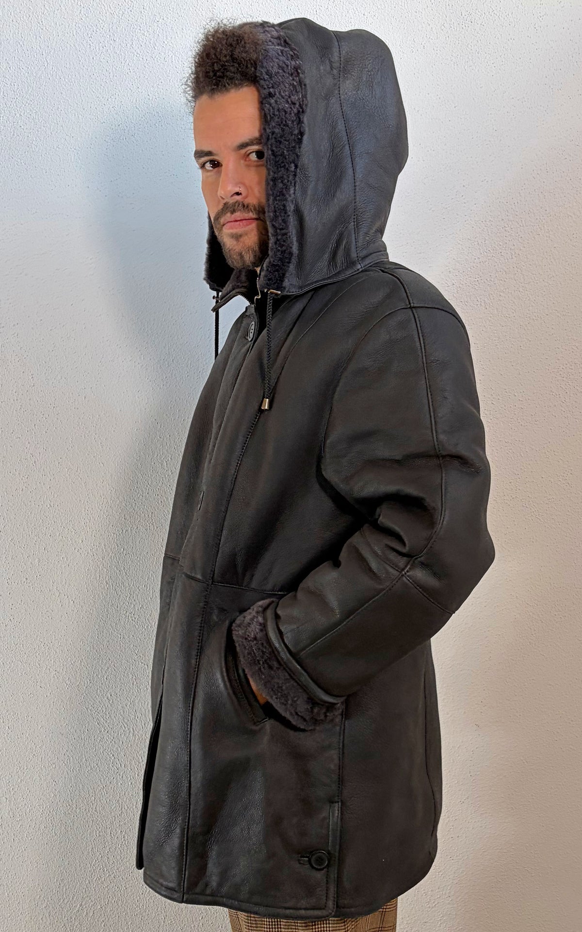 Vintage MENS Shearling Coat