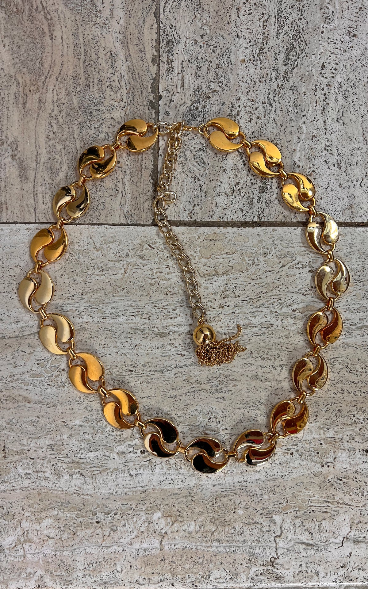 Vintage Gold Taner Chain Belt