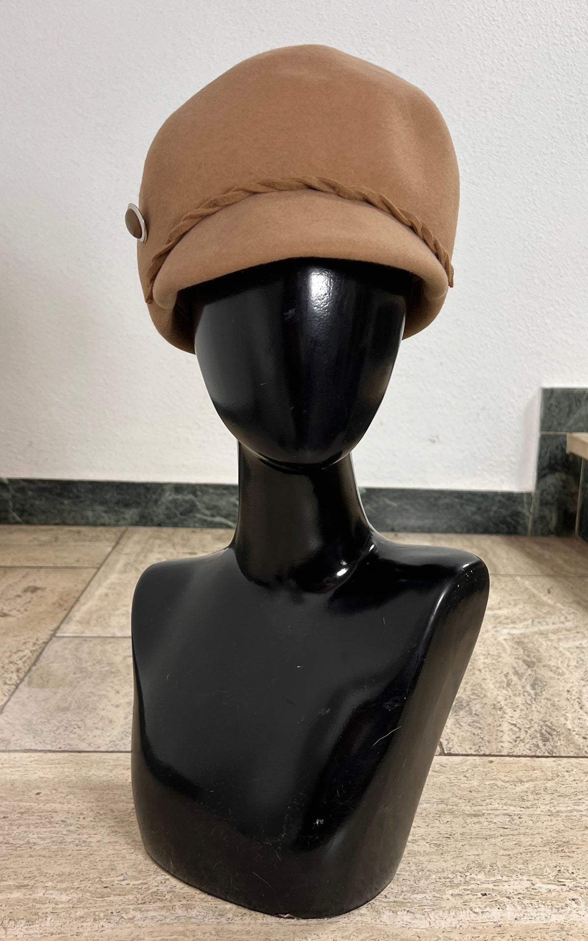 Vintage 60s Baker Boy Hat
