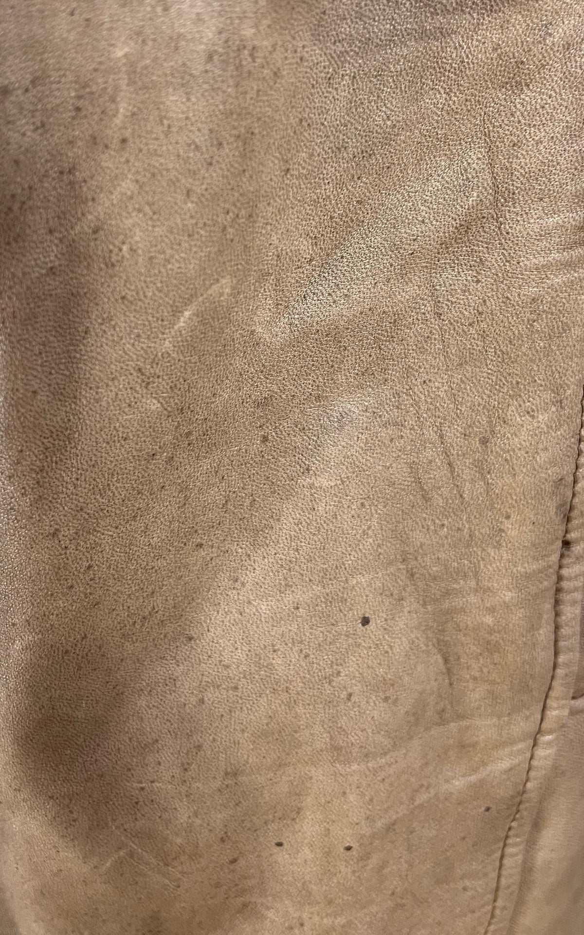 Vintage Leather Skirt