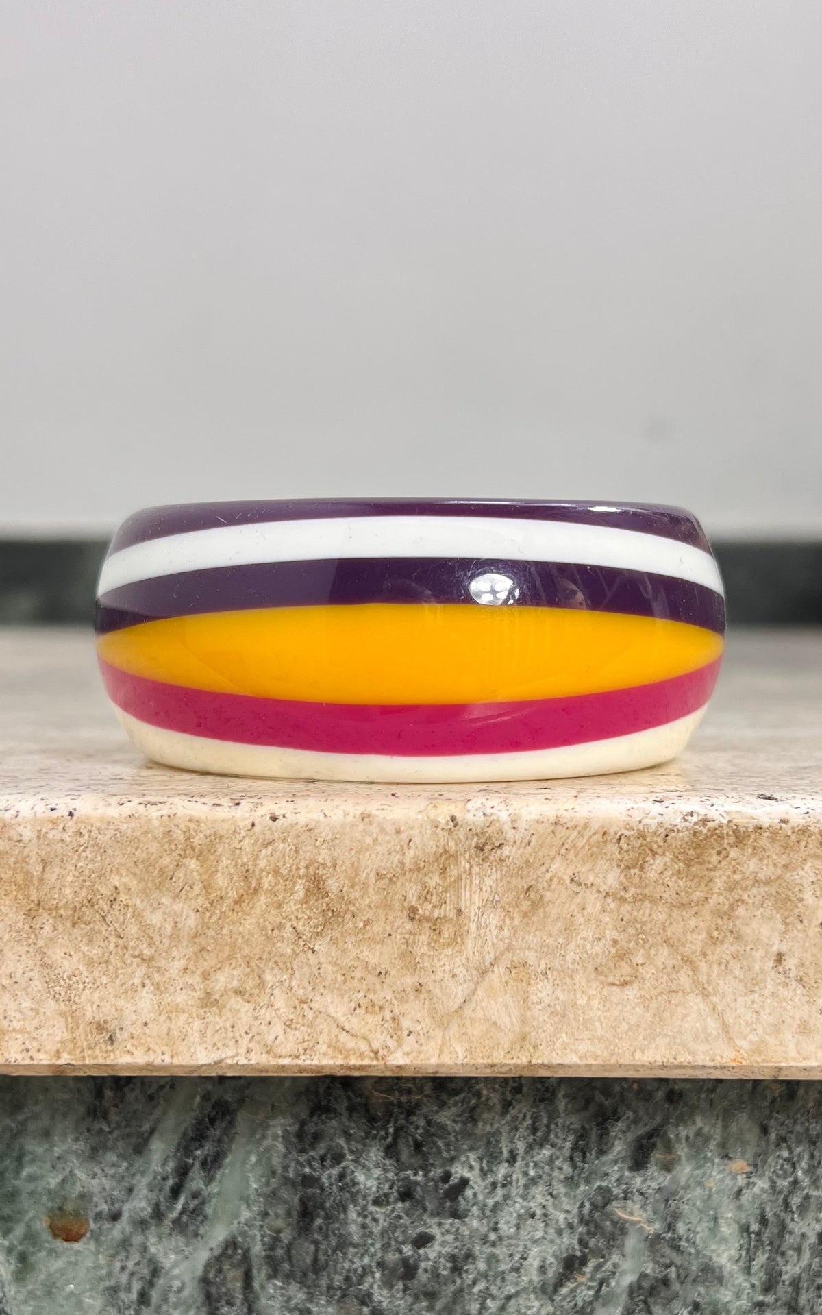 Vintage Striped Bangle