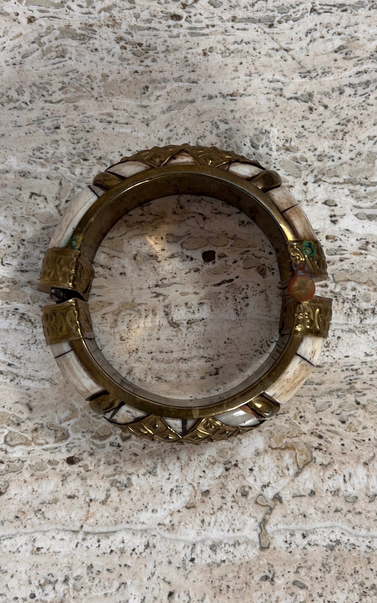 Vintage Indian Horn Bangle