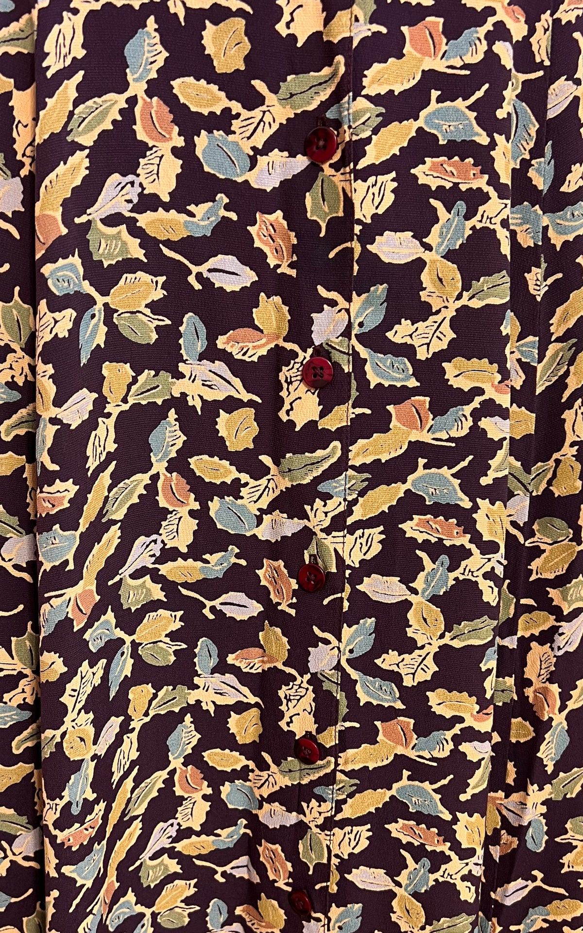 Vintage Eddie Bauer Autum Leafs Maxi Skirt