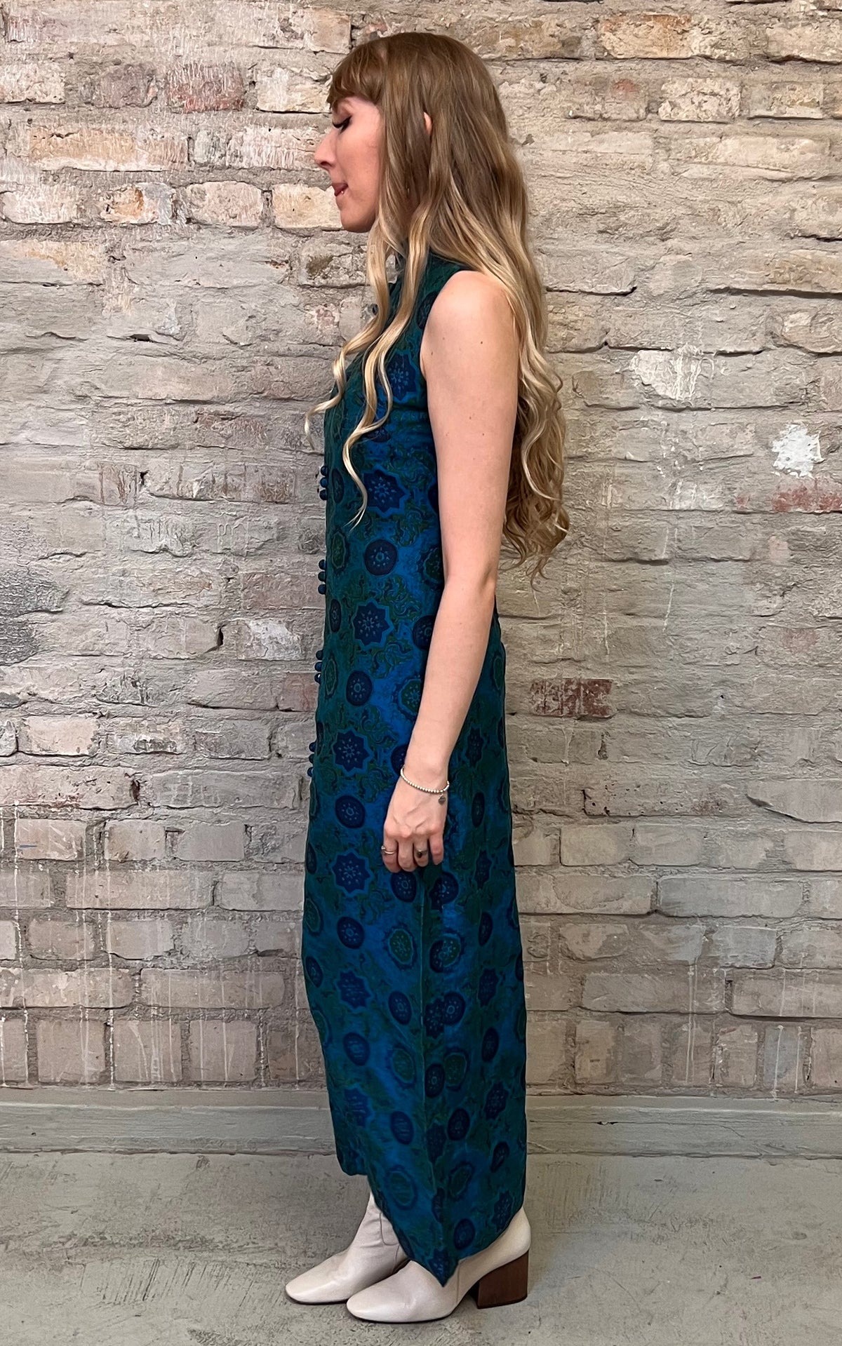 Vintage 60s Chinese Silk Dress