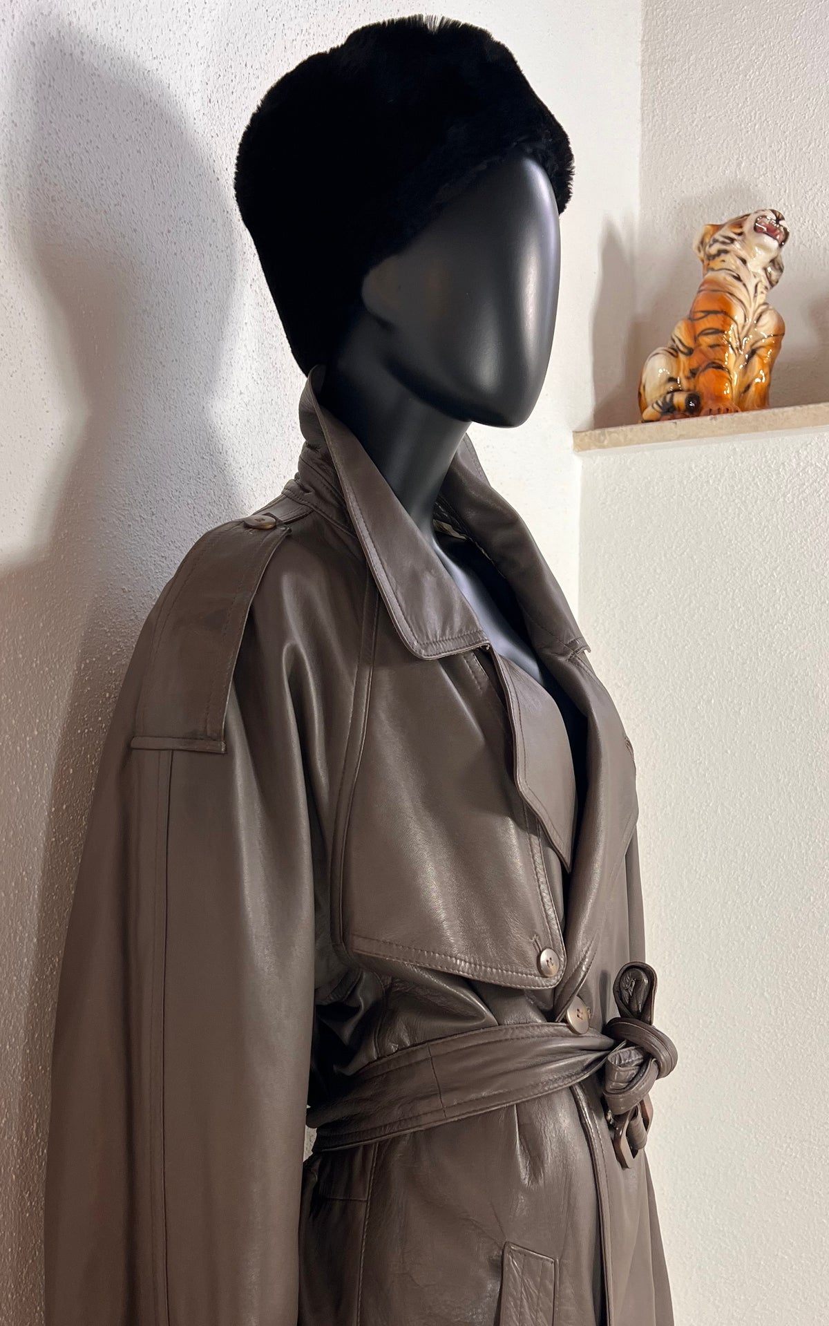 Vintage Leather Coat