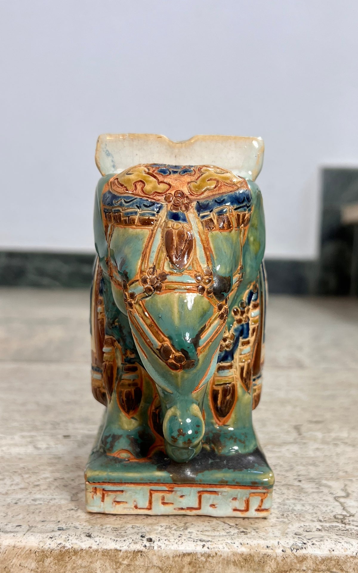 Small Vintage Ceramic Elephant