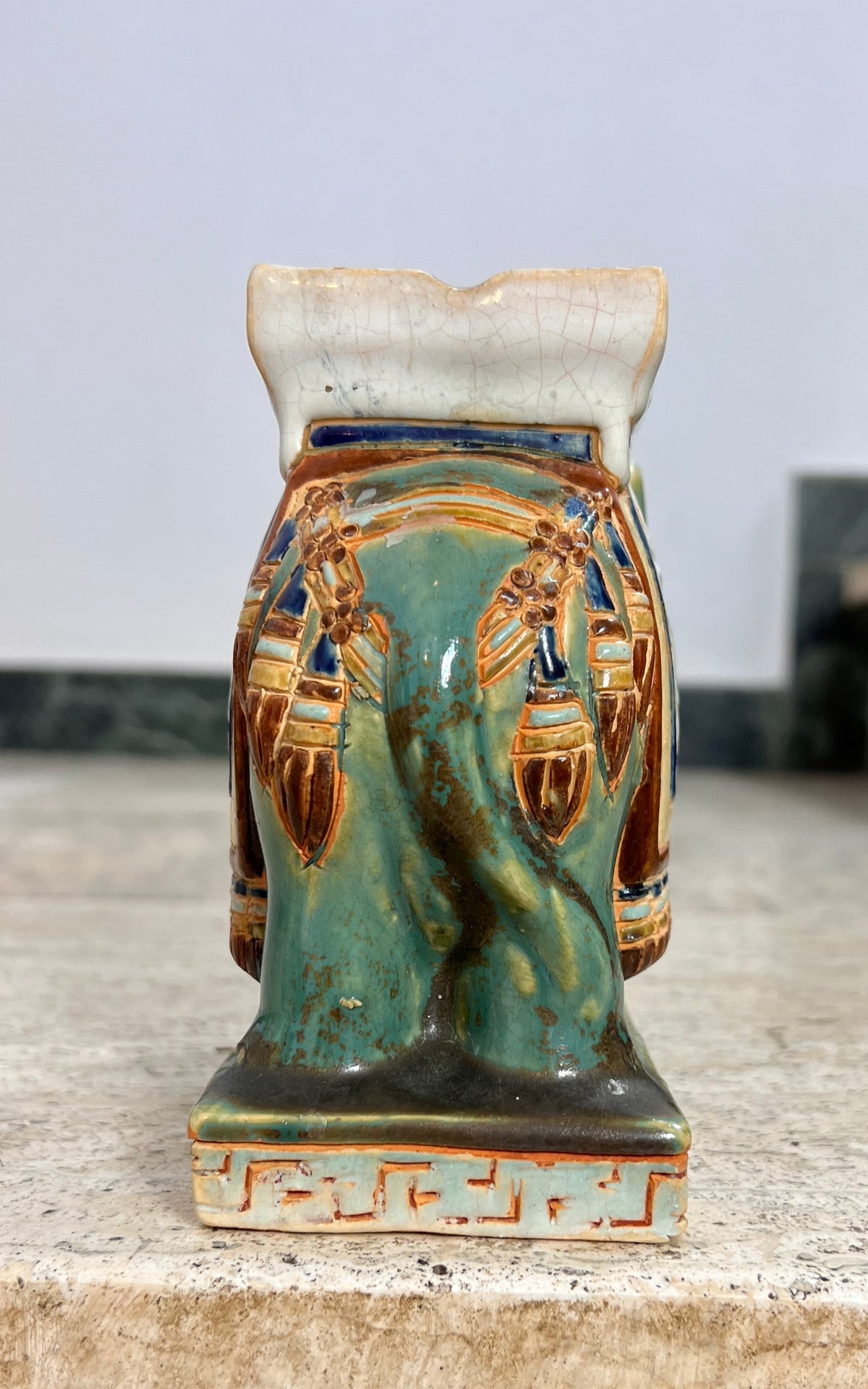 Small Vintage Ceramic Elephant