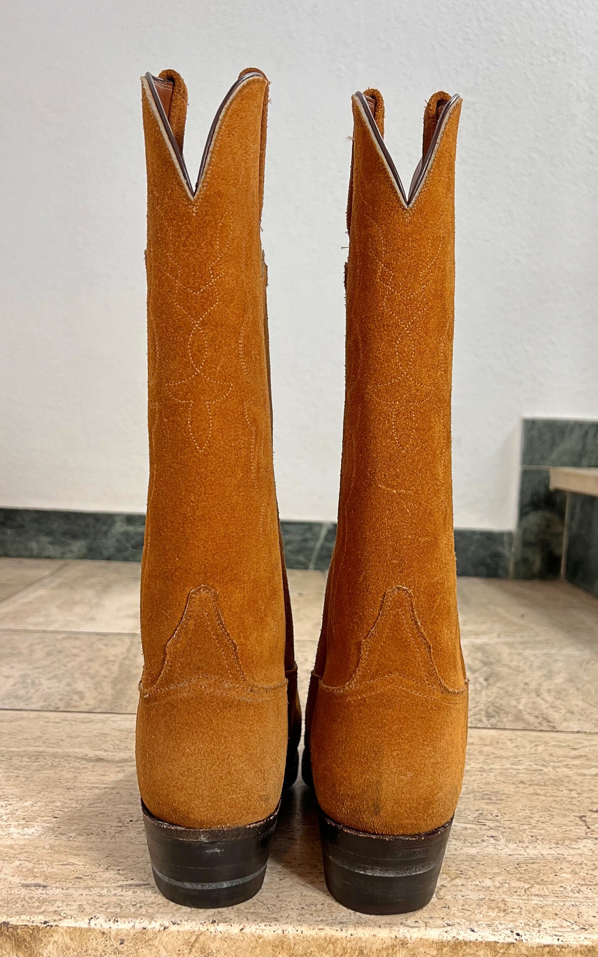 Vintage Handmade LUCCESE Cowboy Boots 37
