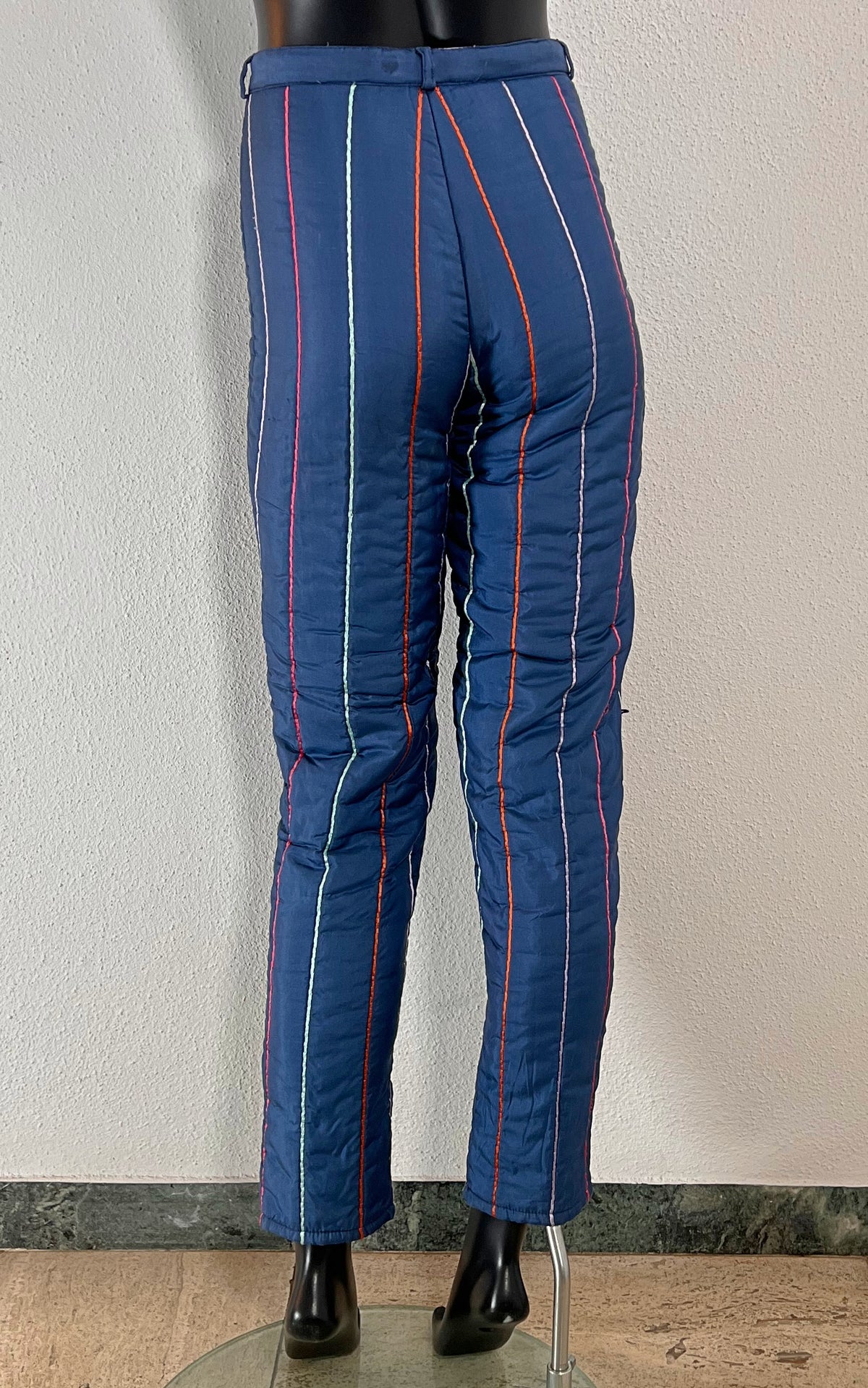 Vintage Zeppelin Puffy Silk Pants