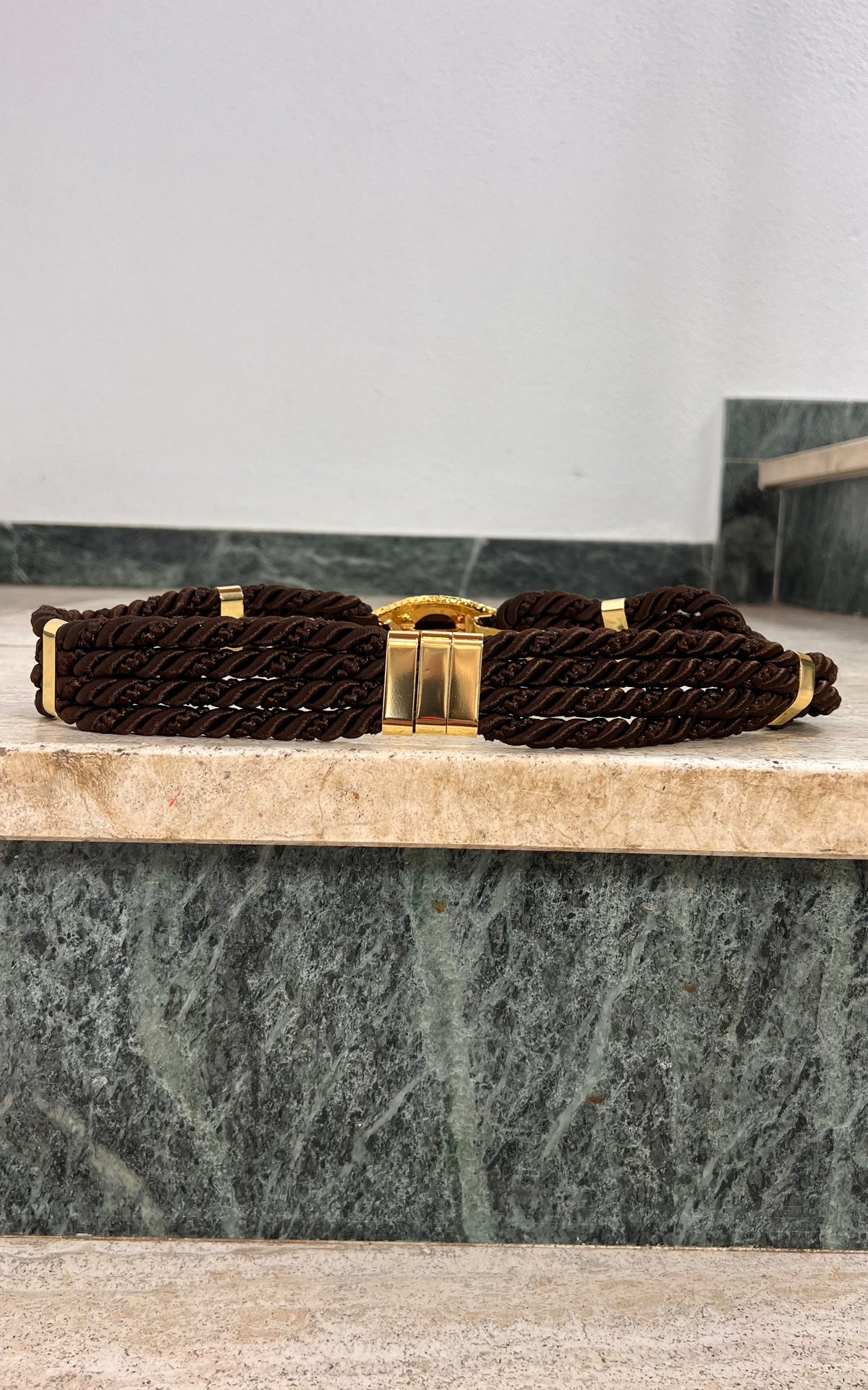 Vintage 70s Statement Rope Belt