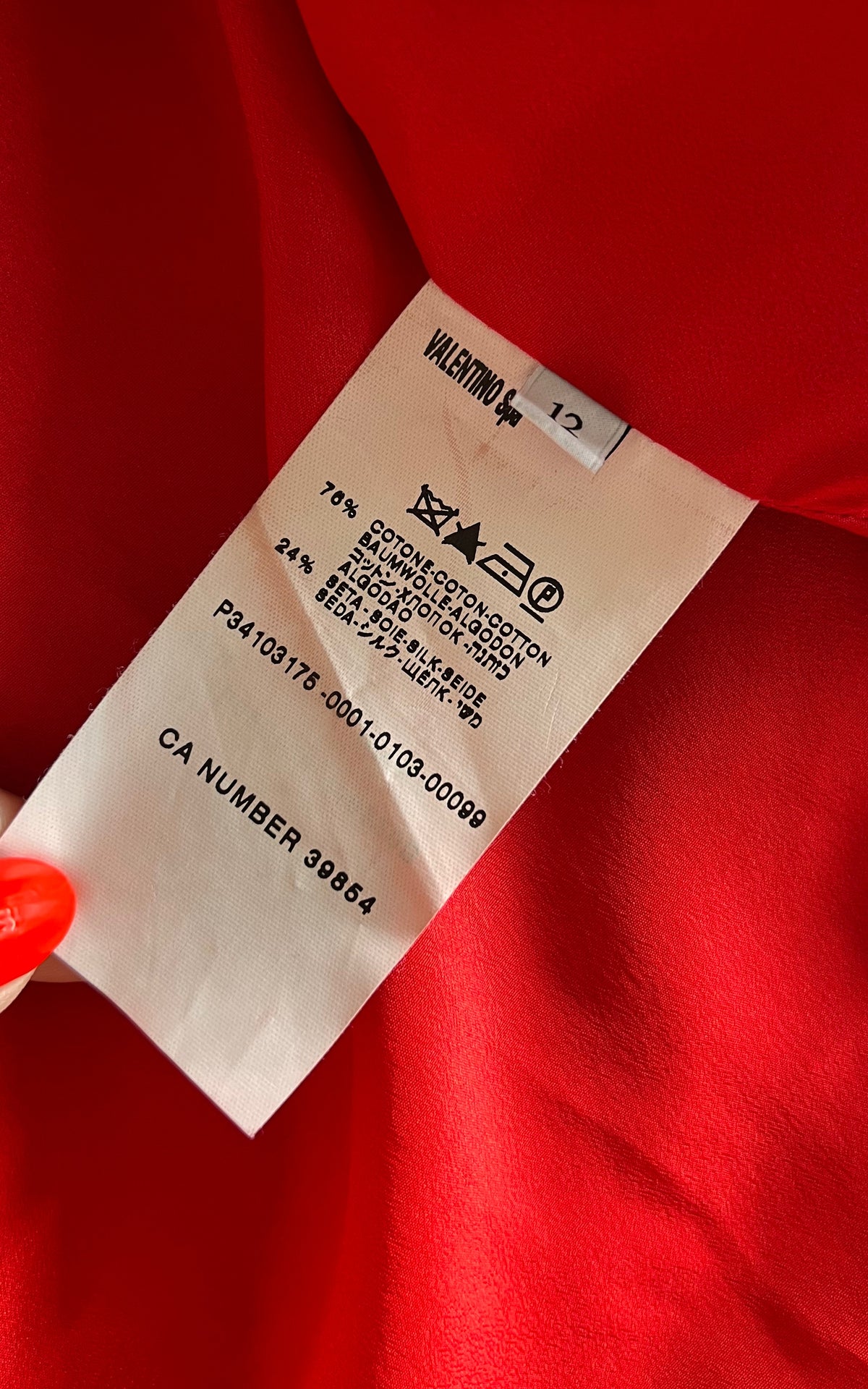 Vintage Valentino Silk Blazer