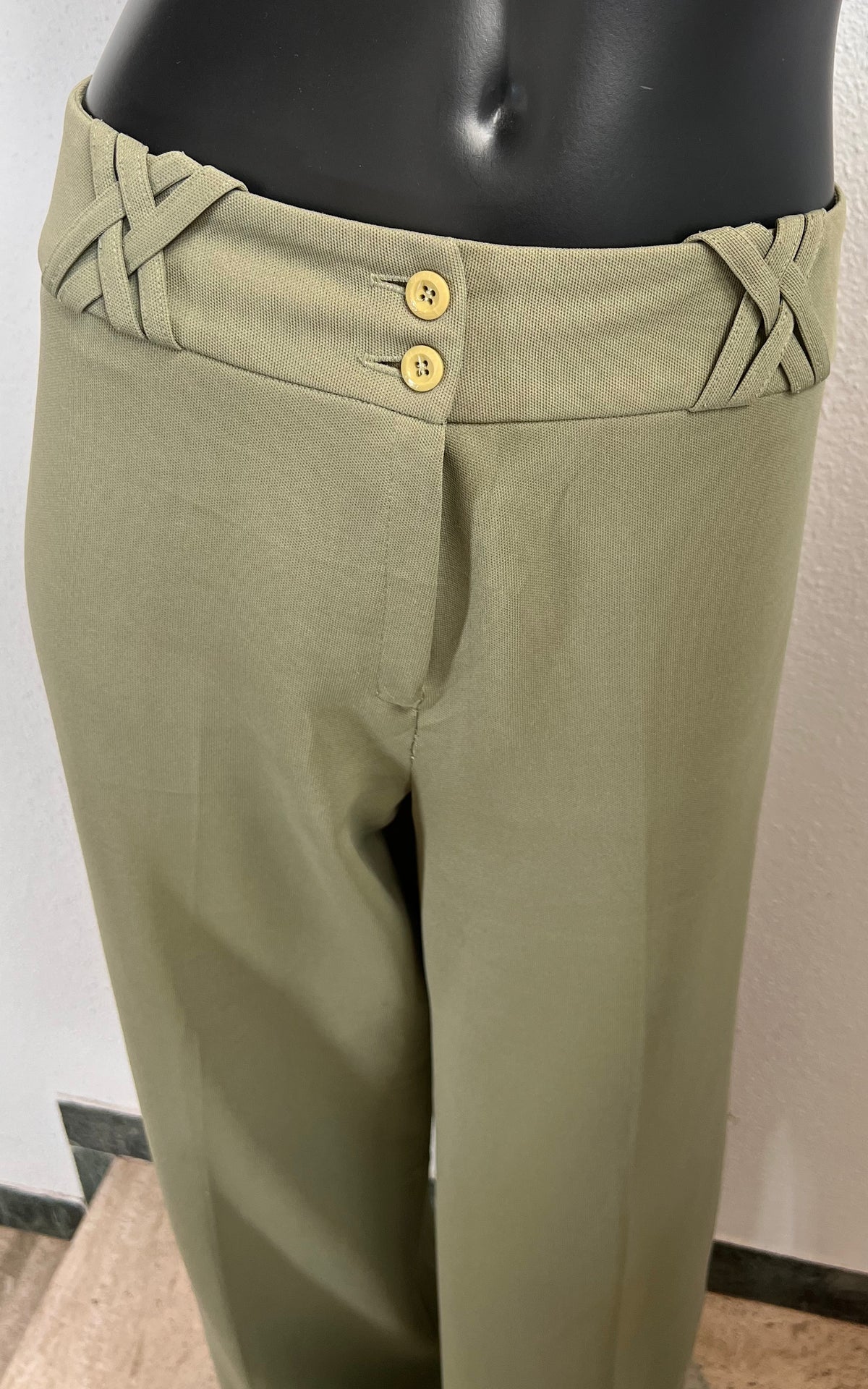 Vintage 70s Curtissa London Sage Flare Pants