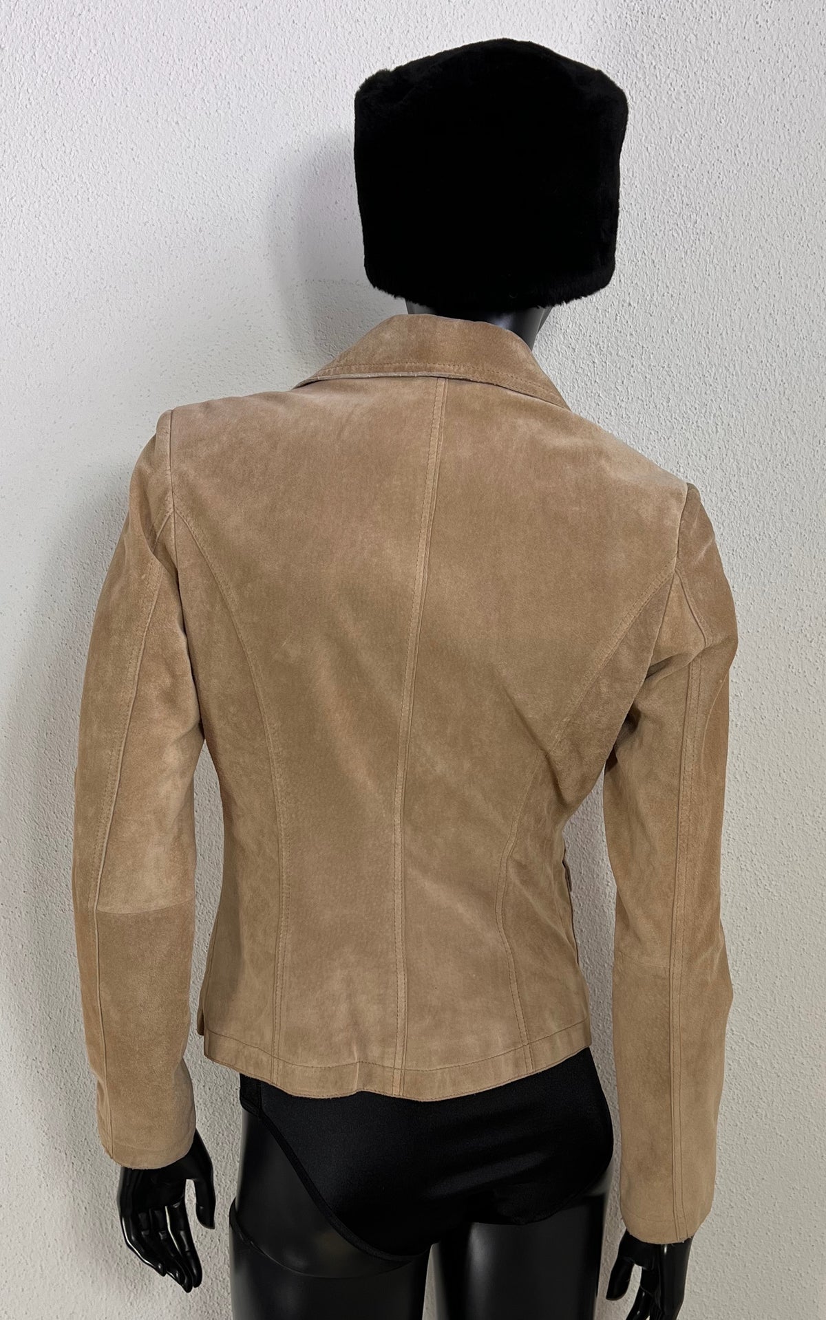 Vintage 90s Suede Blazer Jacket
