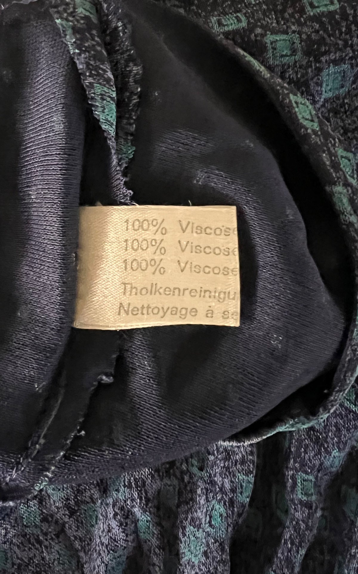 Vintage Christian Aujard Dress