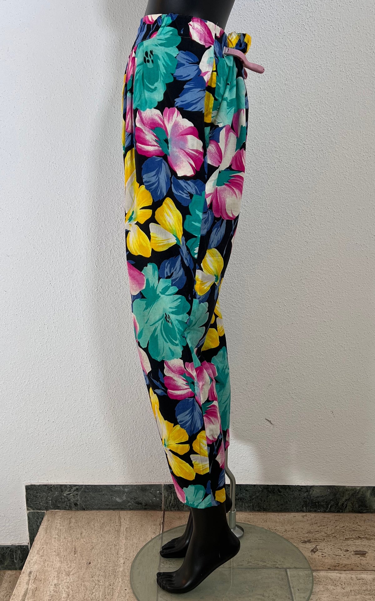 Vintage 90s Hibiscus Pants
