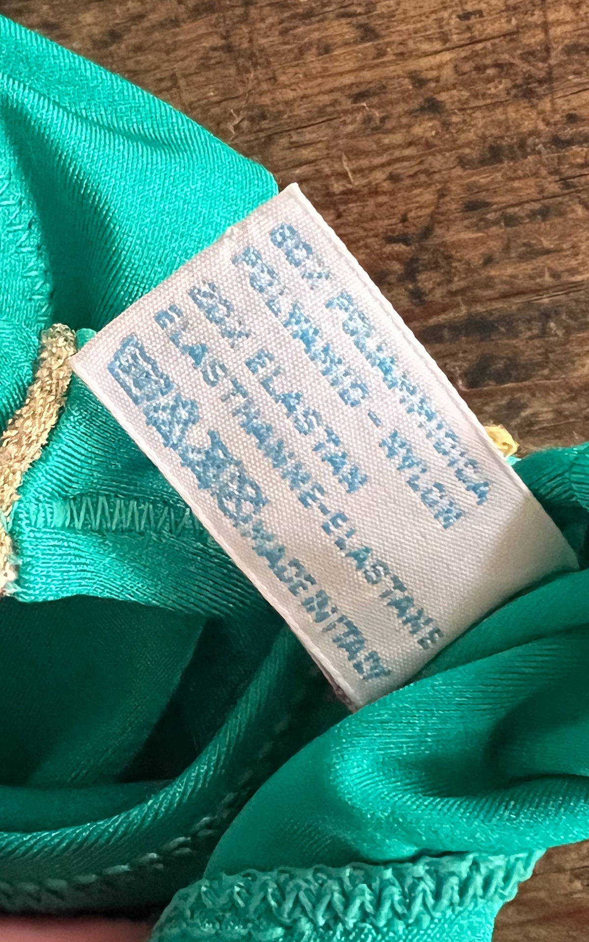 Vintage Turquoise Bikini