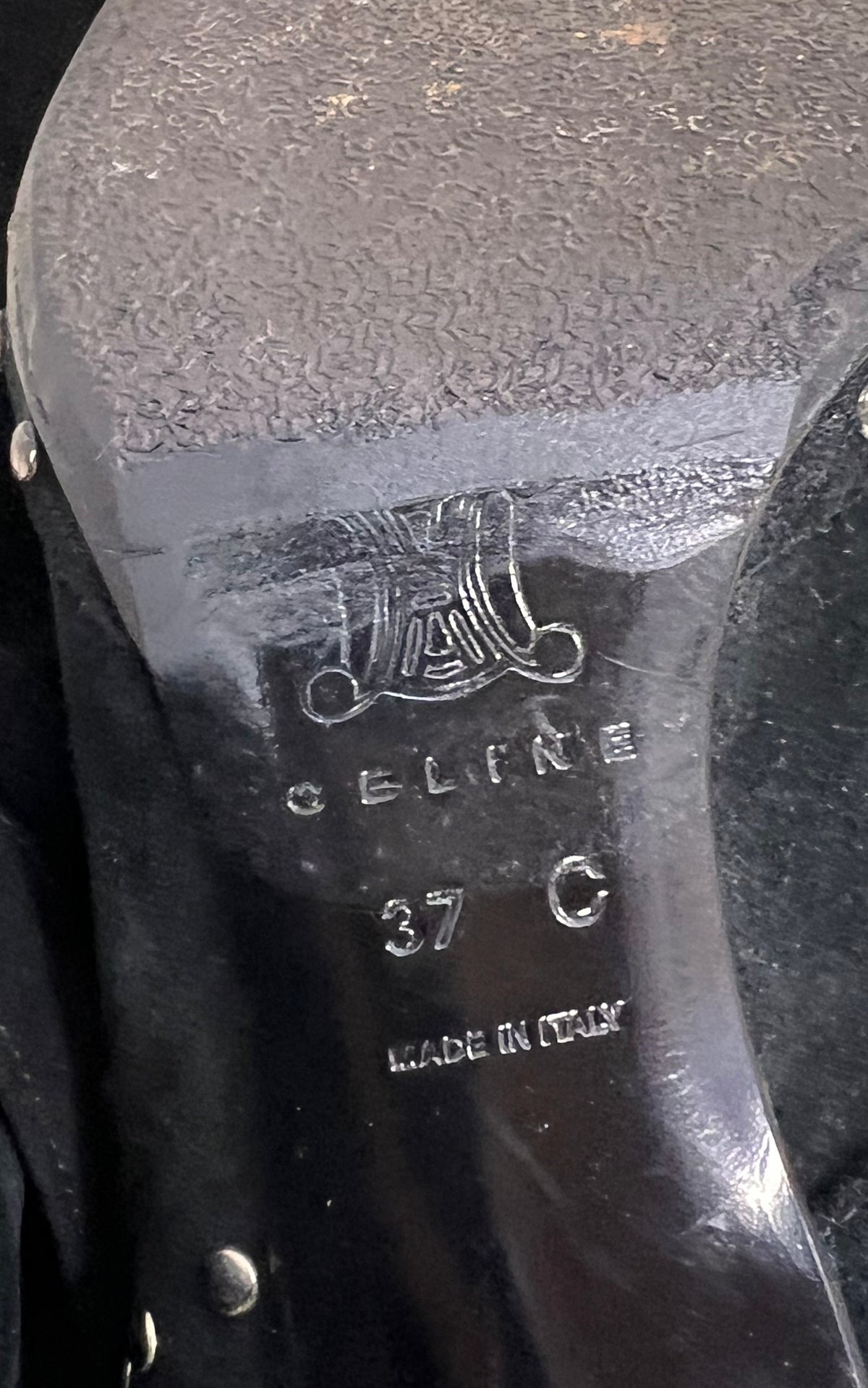 Vintage Celine Paris Heels 37