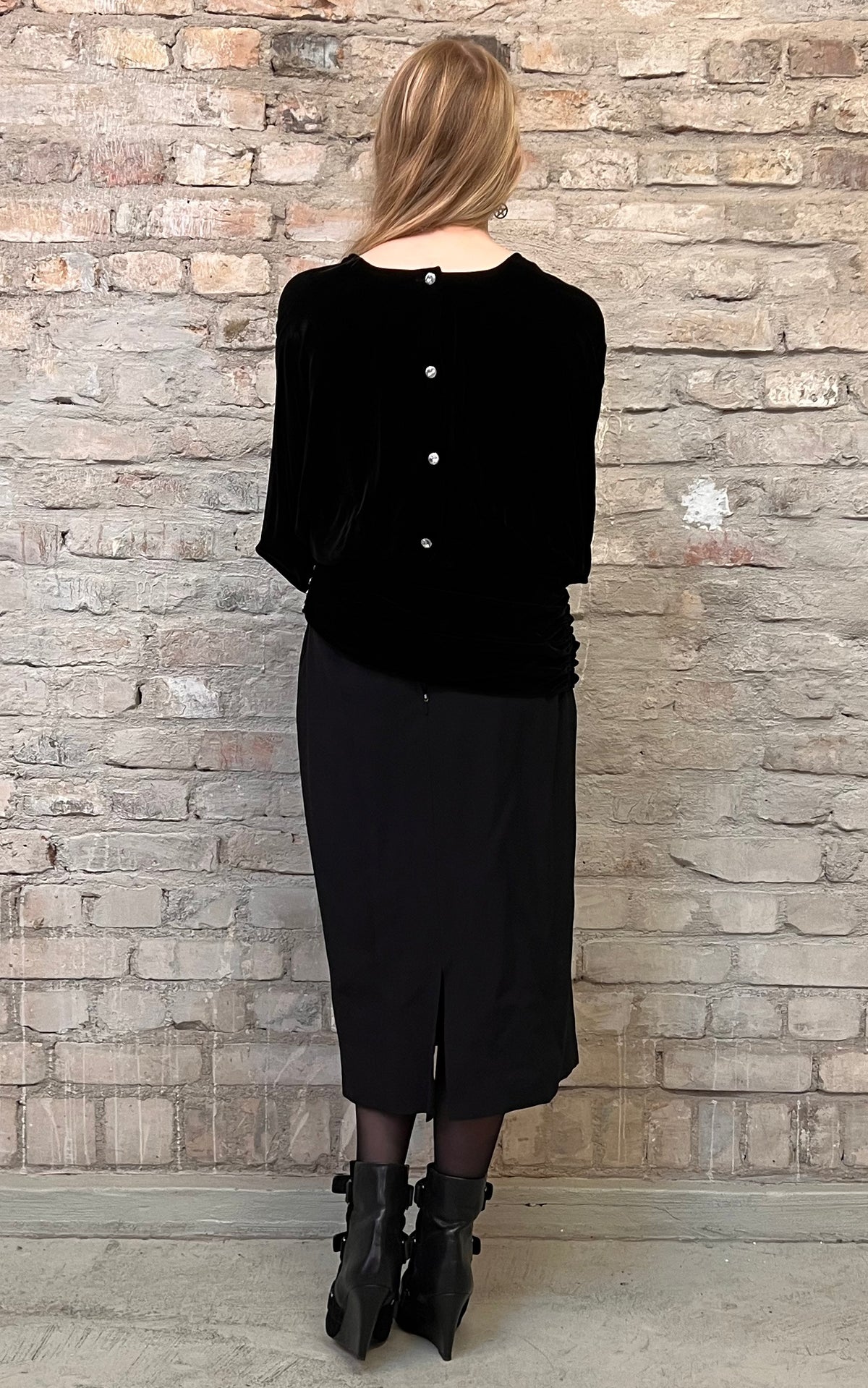 Amazing Louis Feraud Velvet Dress