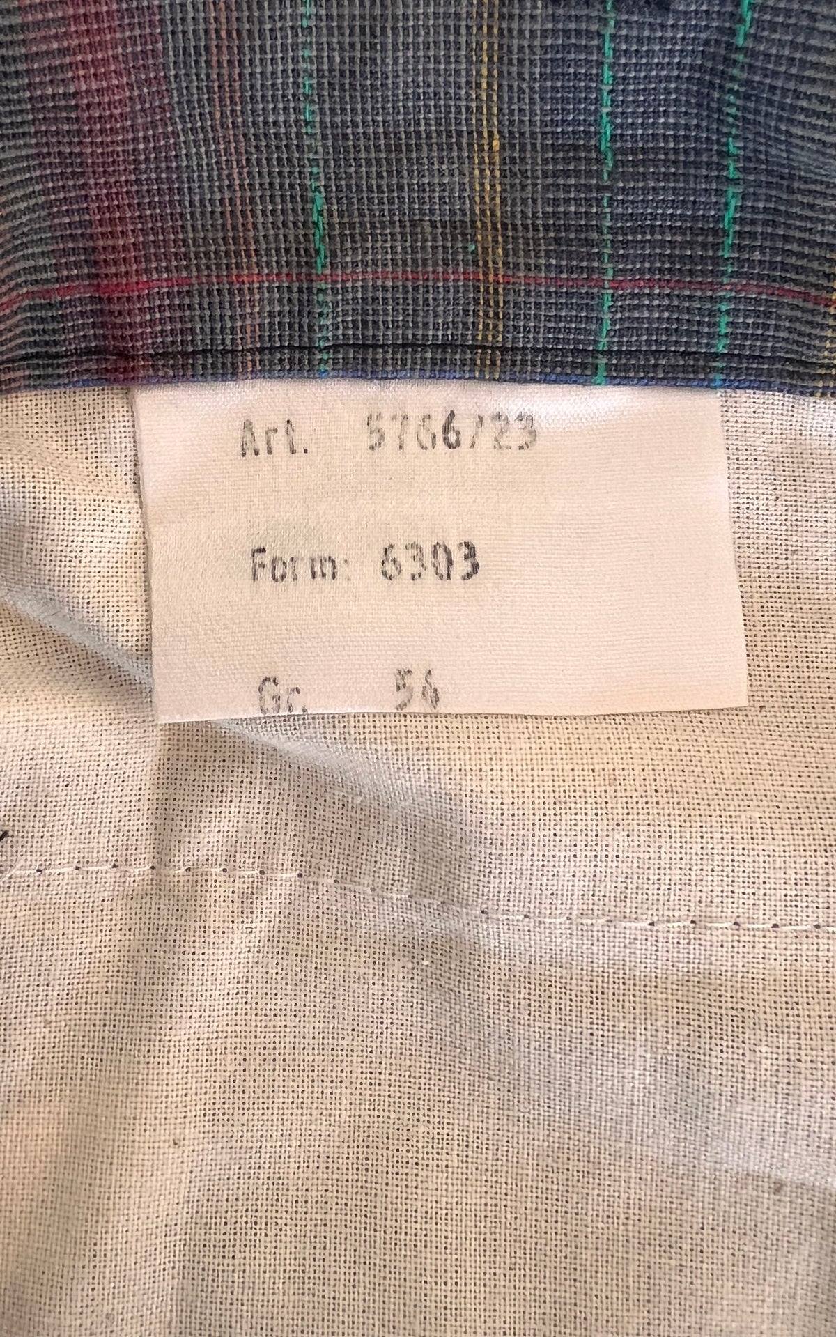 Vintage MENS L’Uomo di Bronco Plaid Trousers