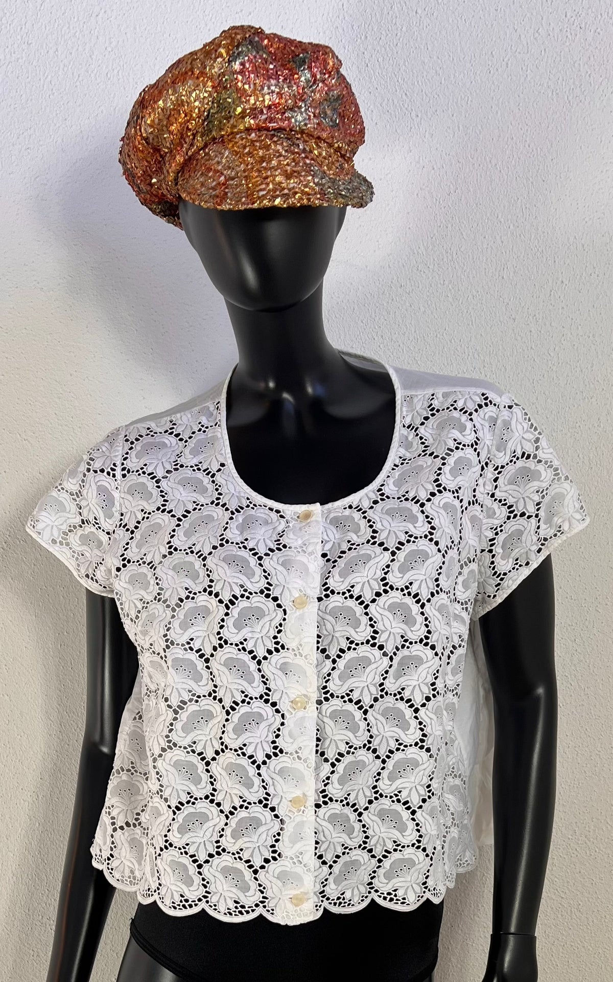 Vintage 60s Lace Blouse