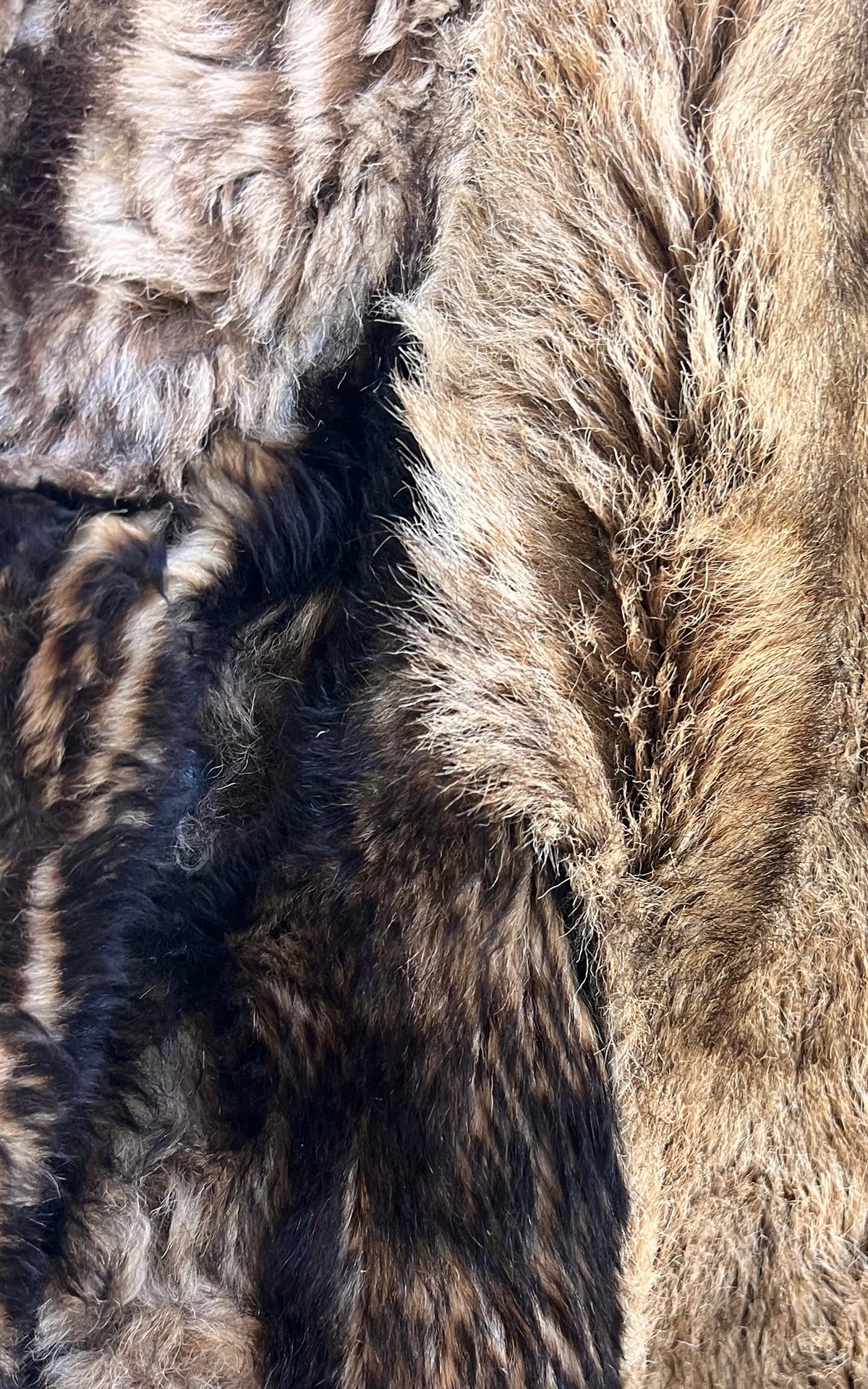 Reworked Curly Lamb Shearling Jacket