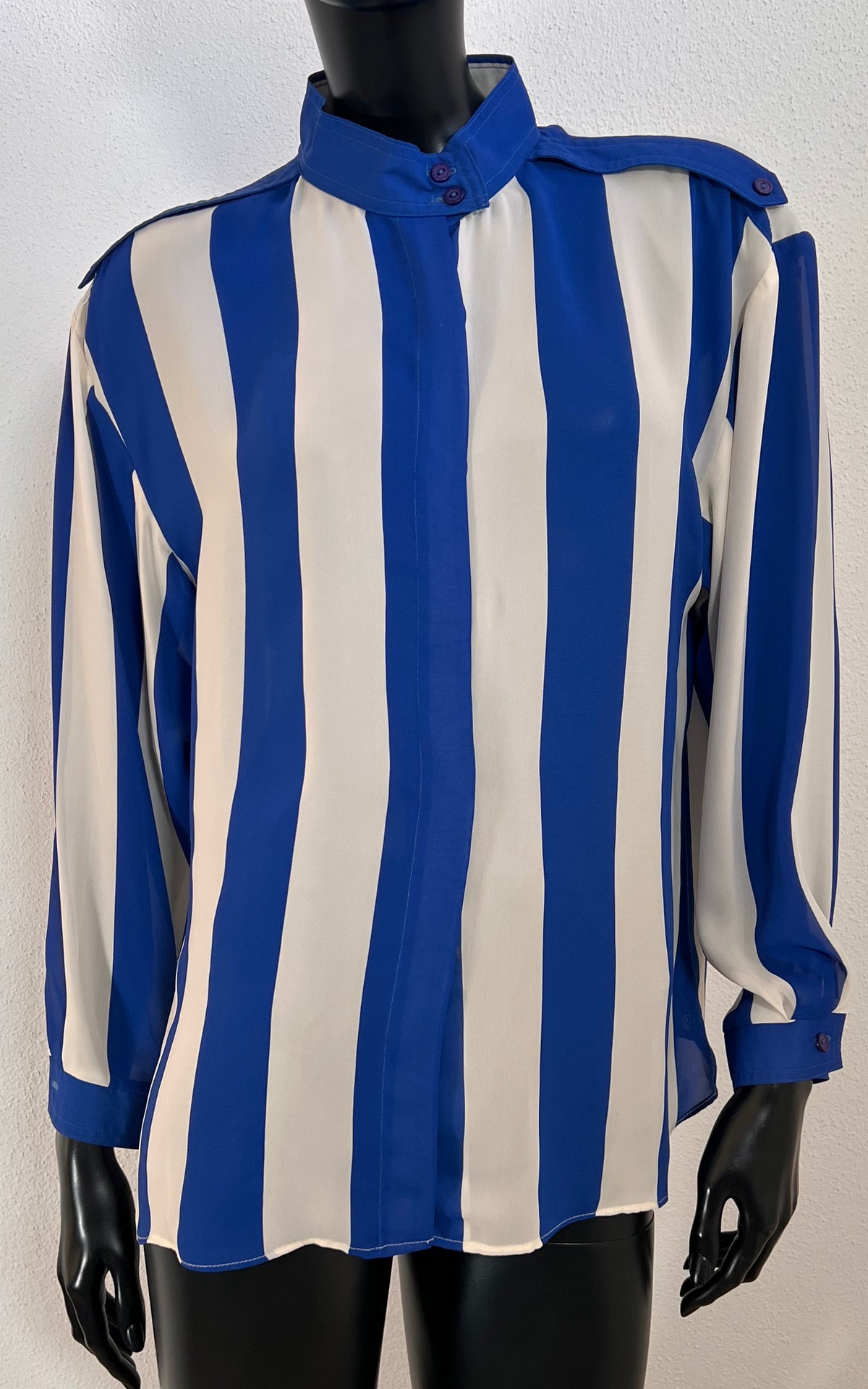 Vintage 90s Striped Blouse