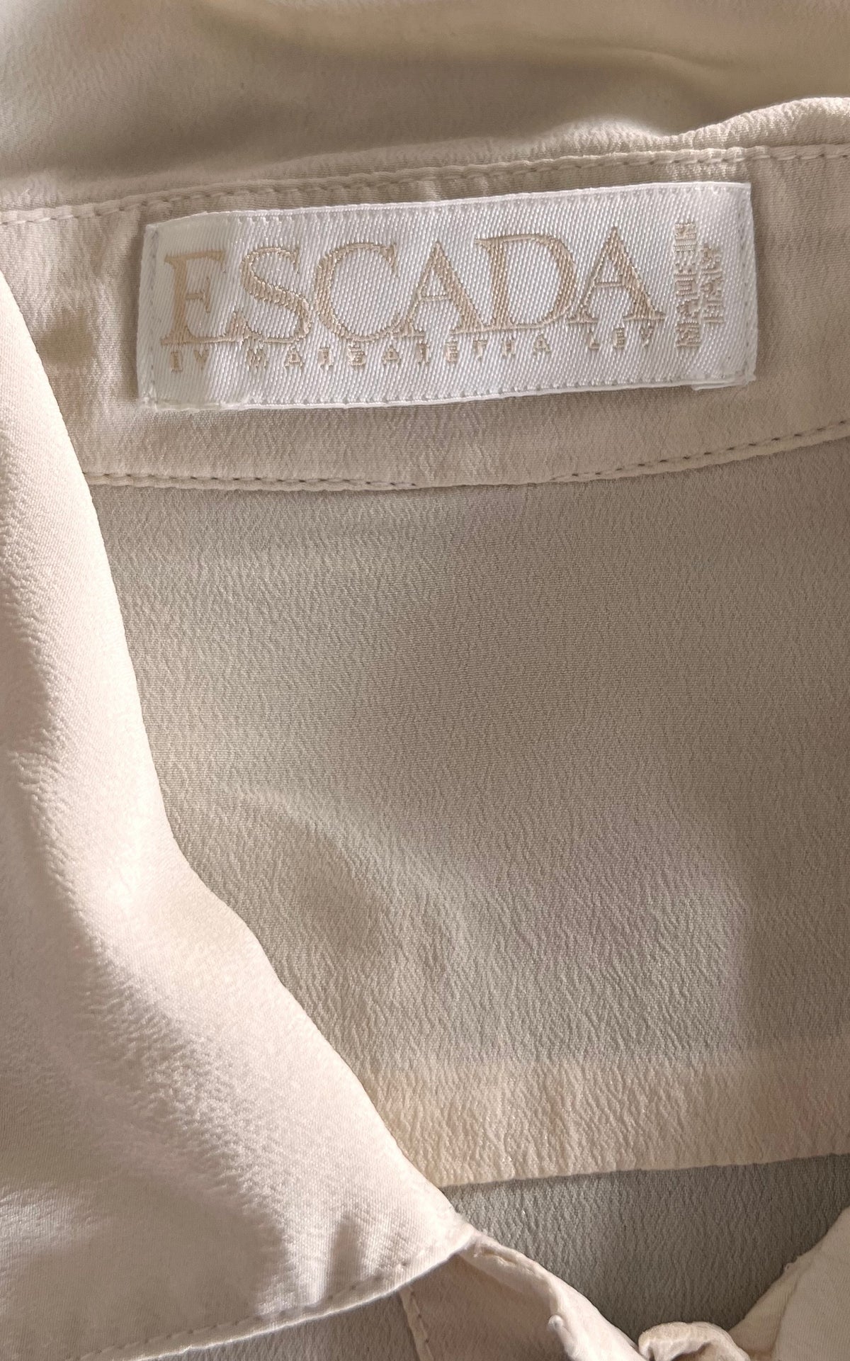 Vintage Escada Silk Blouse