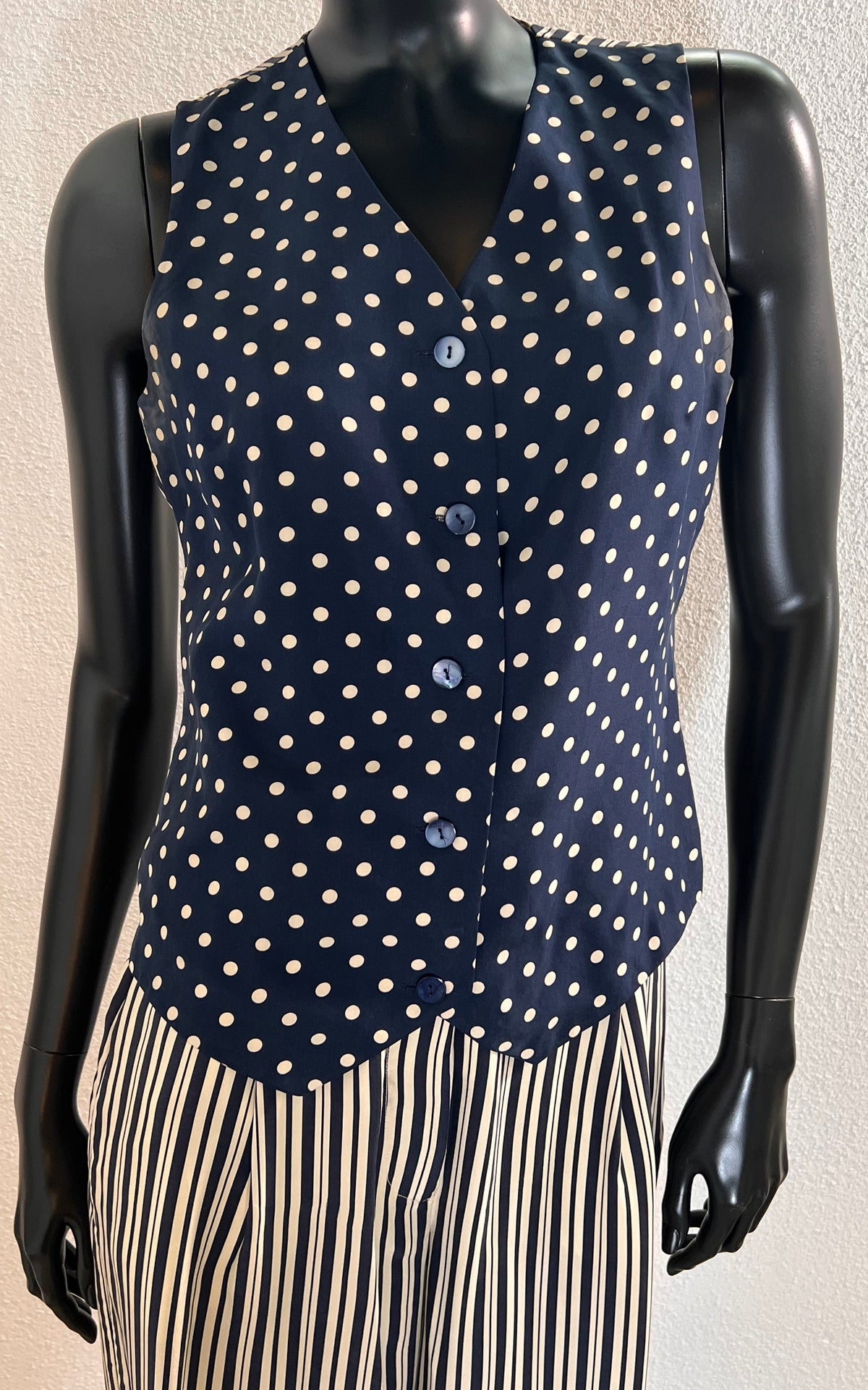 Vintage 90s Zapa 2 Piece Silk Ensemble