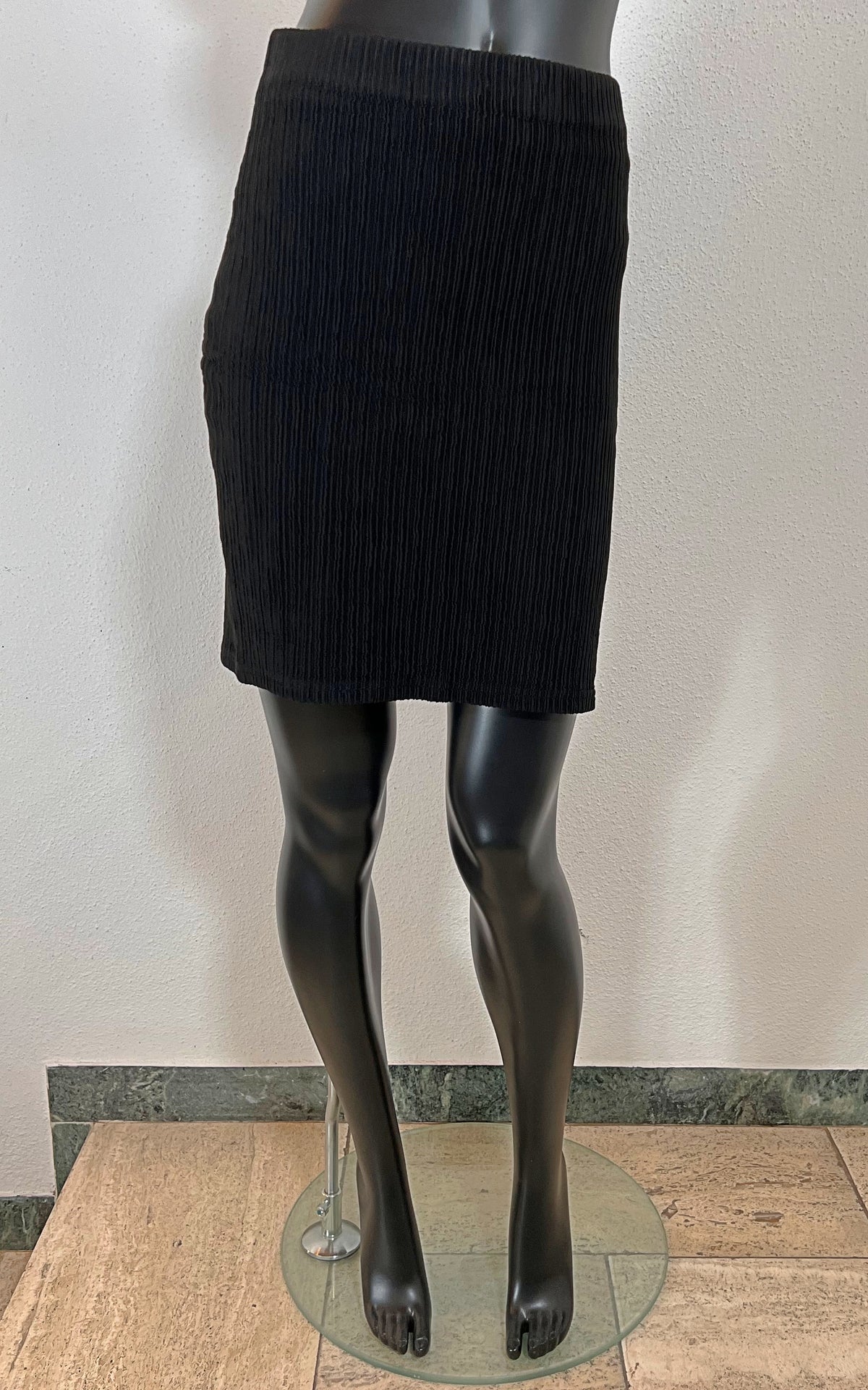 Vintage 90s Pleats Stretch Skirt