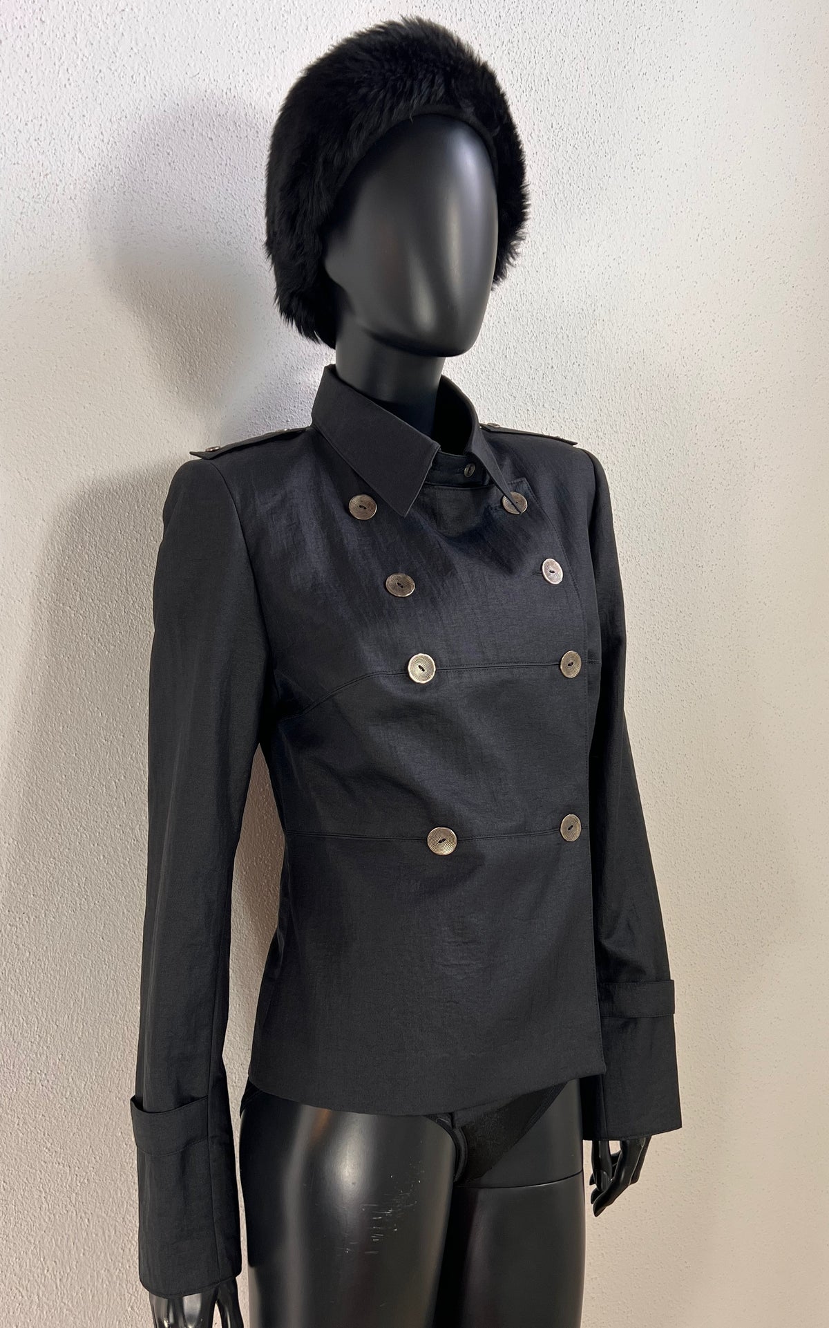 Vintage Gabi Garske Berlin Military-Inspired Jacket