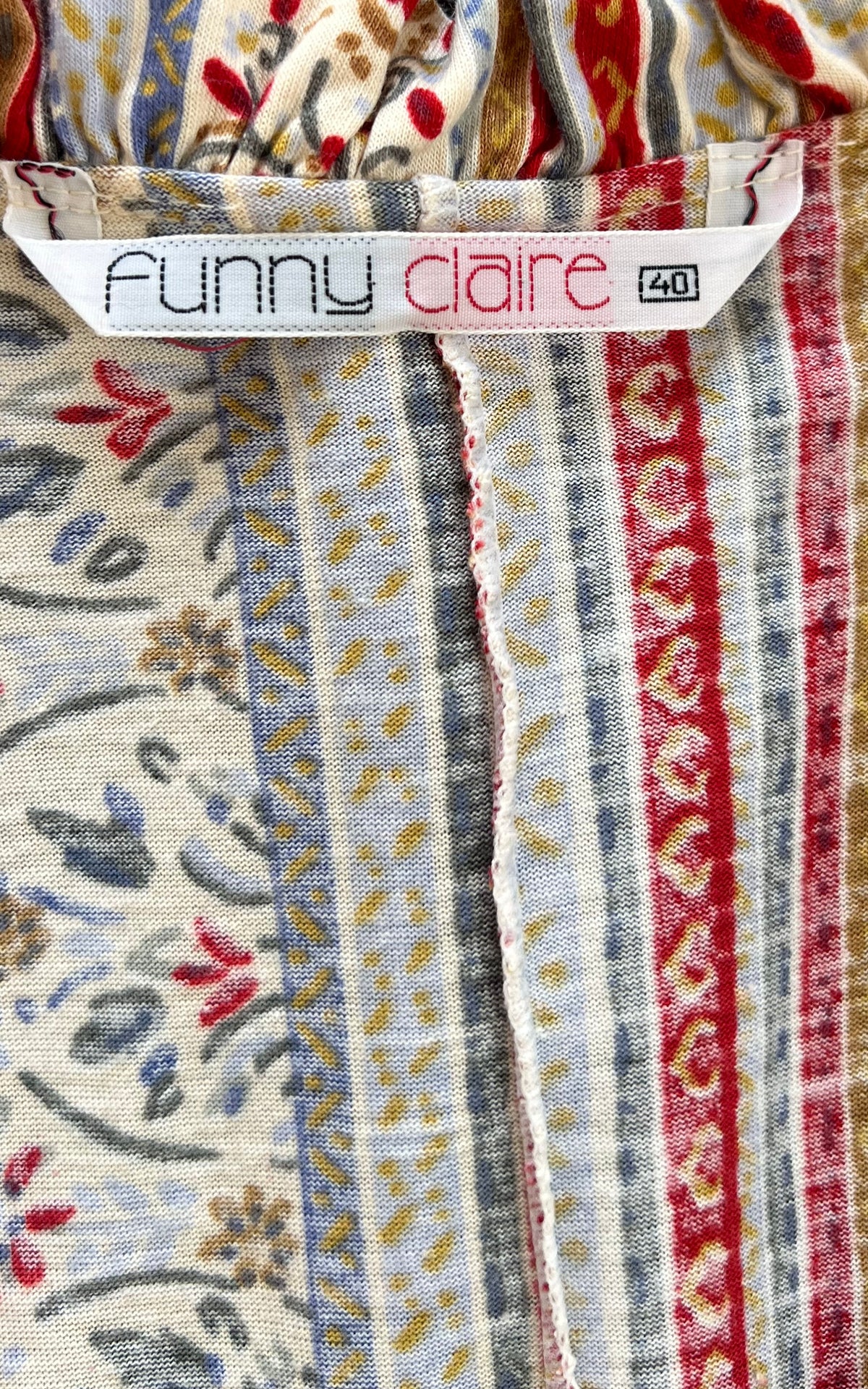 Vintage 70s Funny Claire Dress