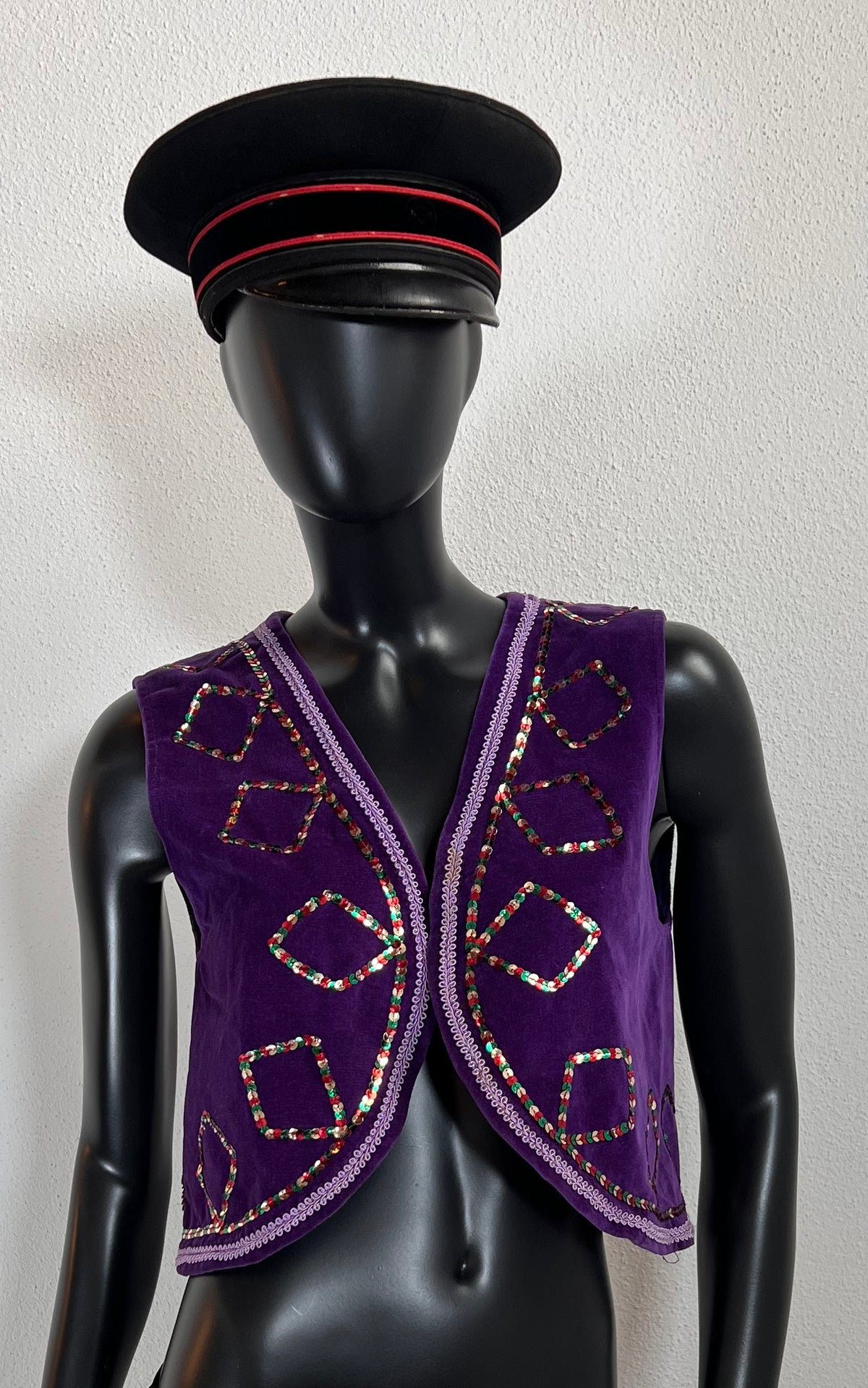 Vintage Velvet Waistcoat