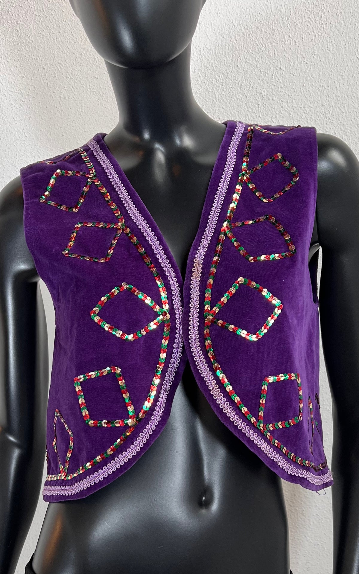 Vintage Velvet Waistcoat